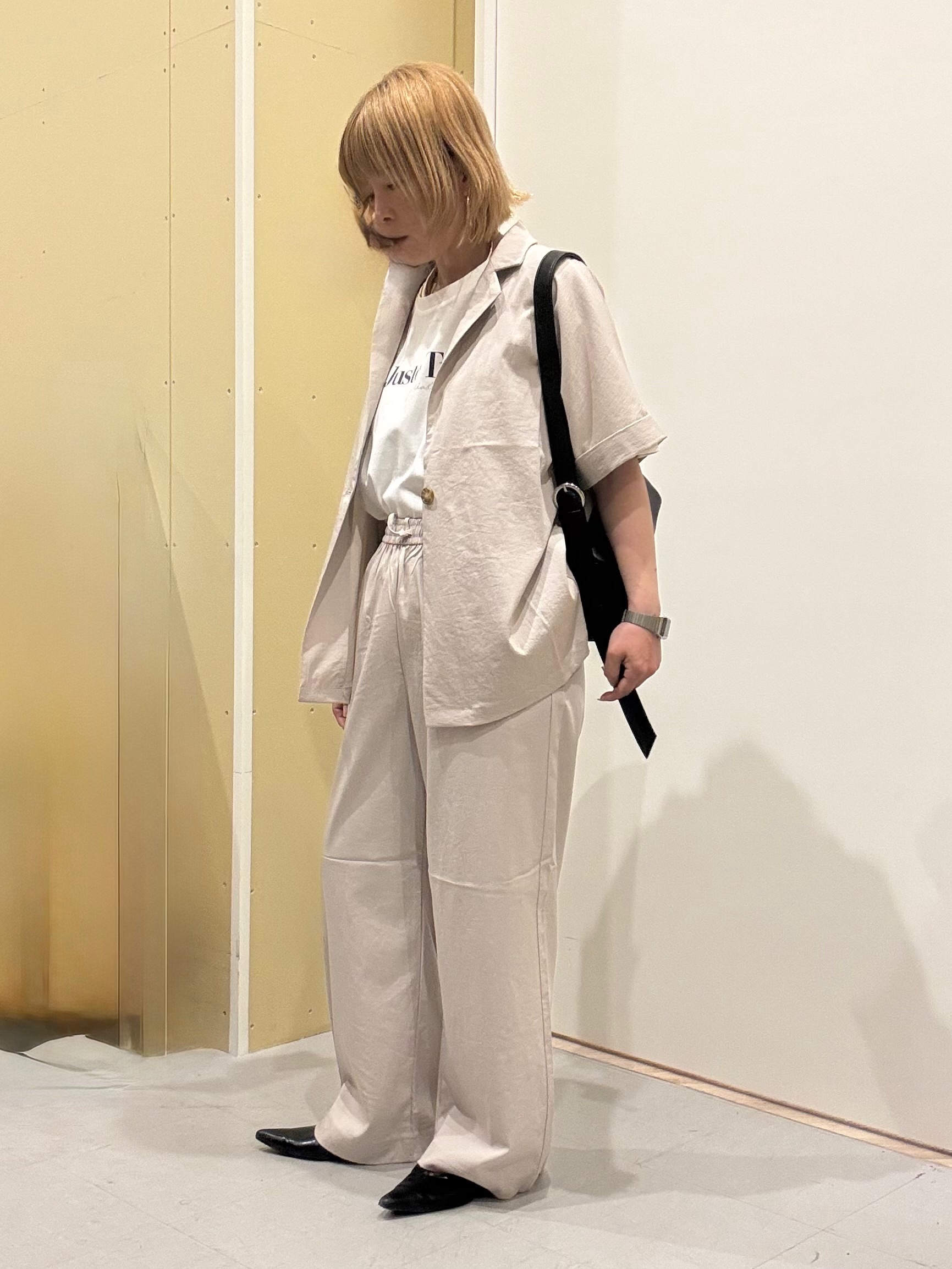 えみ子さんの「SHOO･LA･RUE｜【高レビュー/洗濯機可/セットアップ可】軽凛(かろりん) ひんやり半袖ジャケット」を使ったコーディネート
