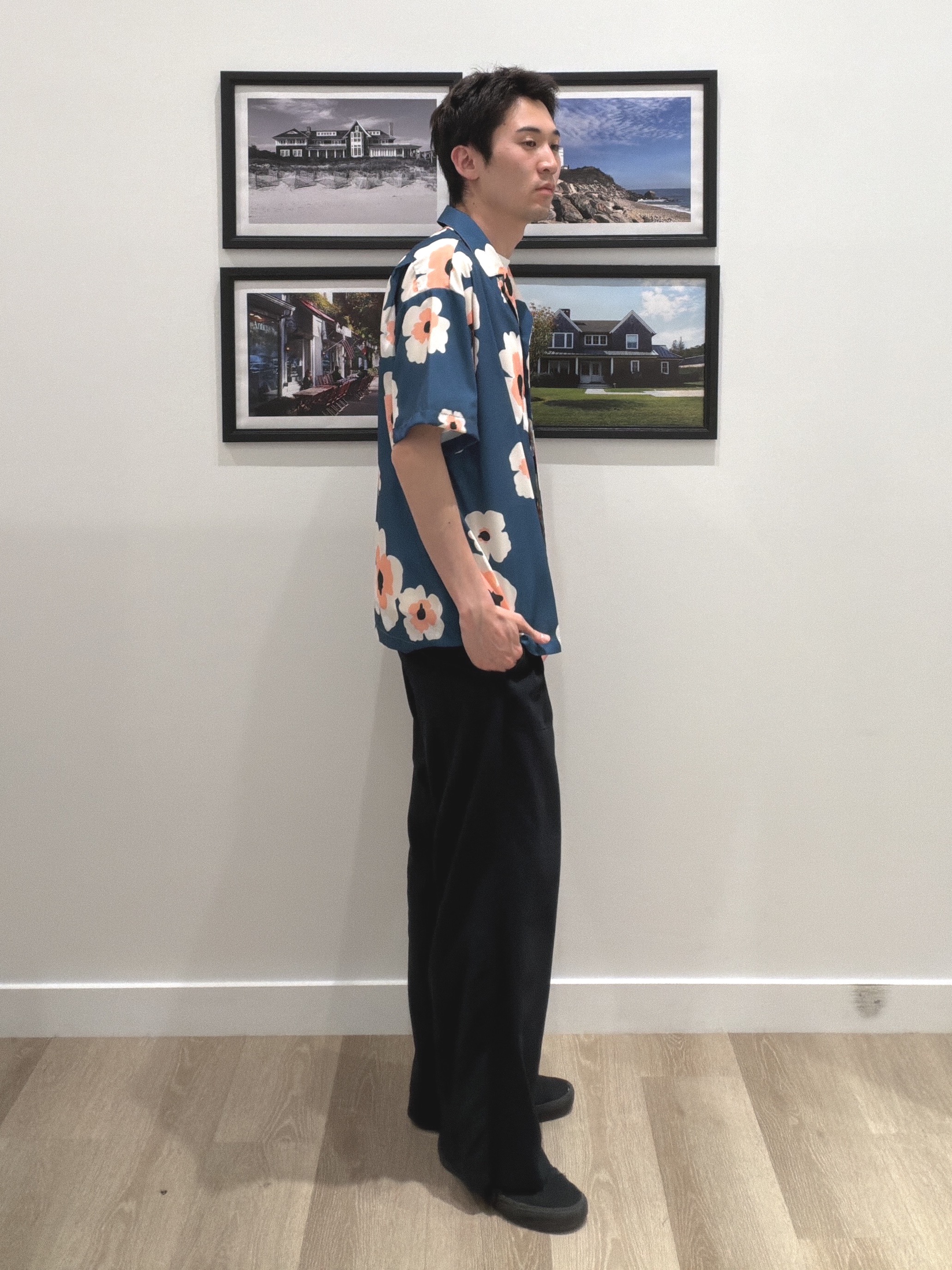 oikawaさんの「Dessin｜【洗える】ボタニカル柄プリントシャツ」を使ったコーディネート