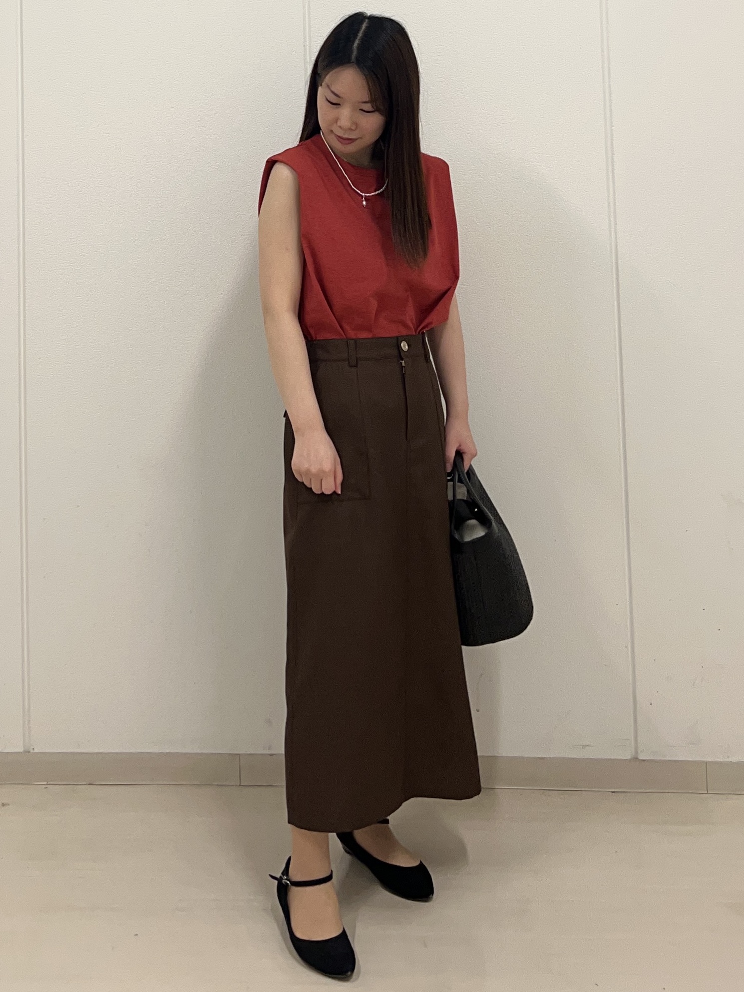 ゆうさんの「Reflect｜【UVカット／接触冷感／吸水速乾】フレンチスリーブプルオーバー」を使ったコーディネート