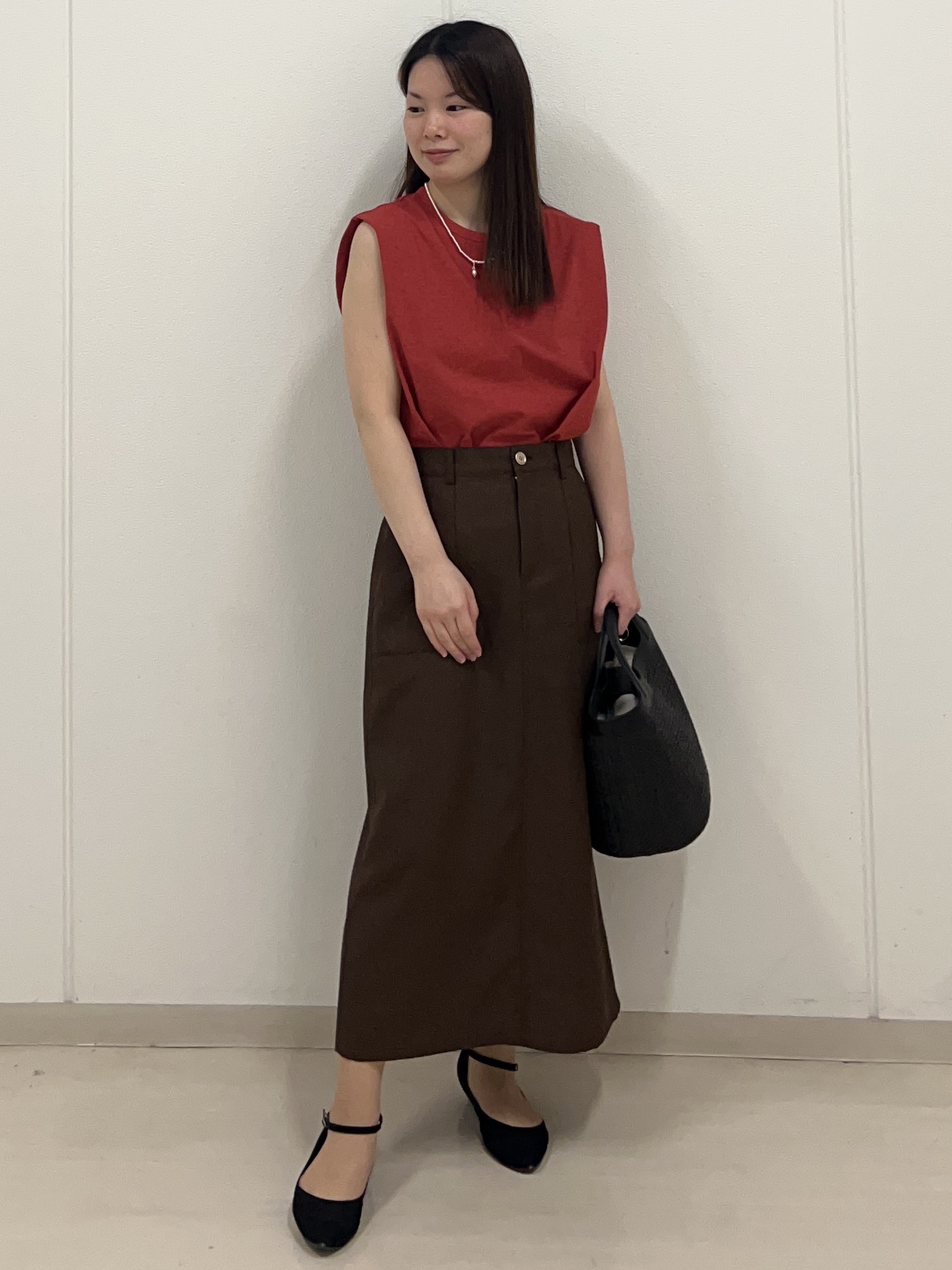 ゆうさんの「Reflect｜【UVカット／接触冷感／吸水速乾】フレンチスリーブプルオーバー」を使ったコーディネート