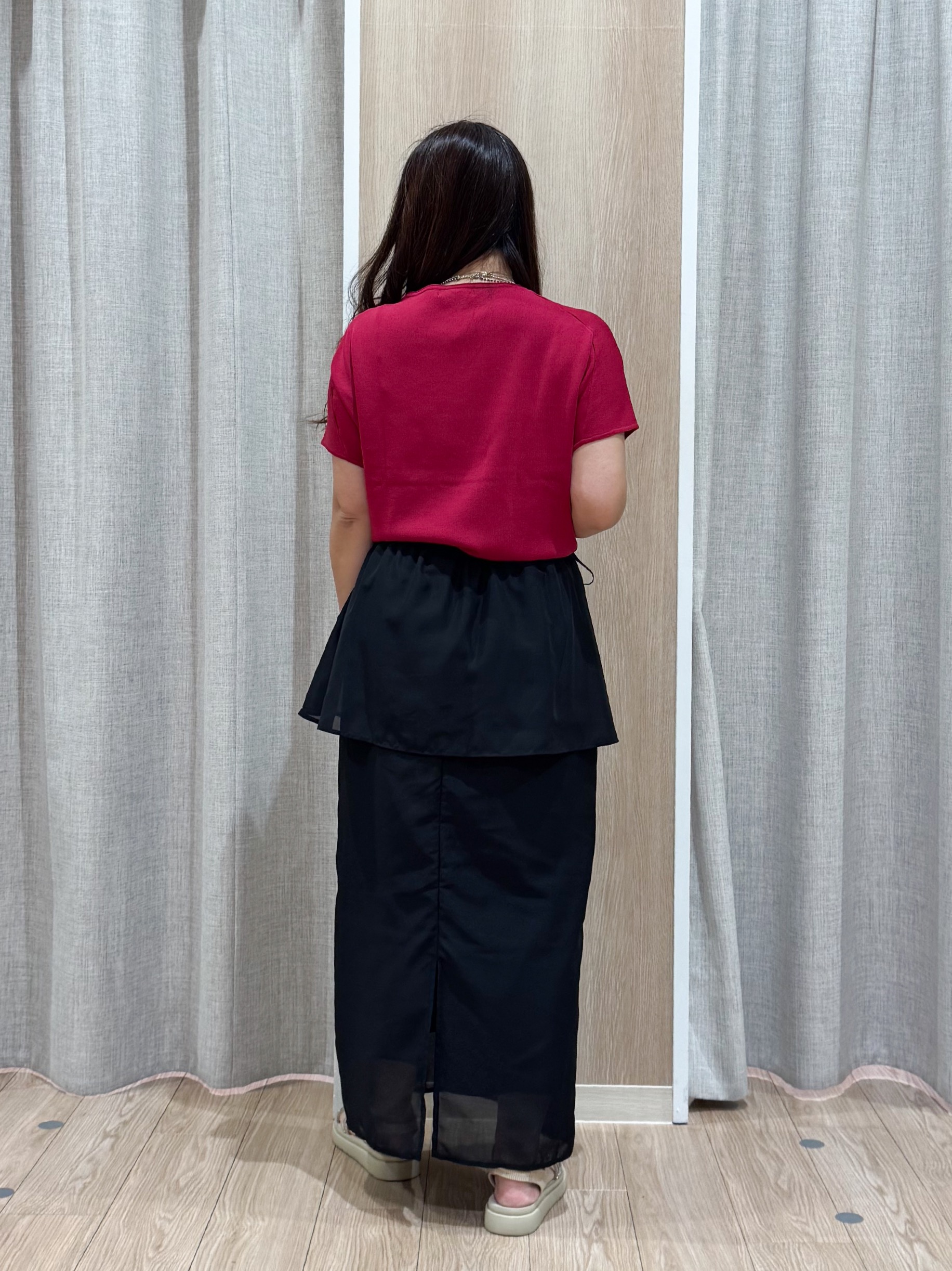 sachiさんの「grove｜【洗濯機OK/ひんやり】軽く羽織れるハーフスリーブジャケット」を使ったコーディネート