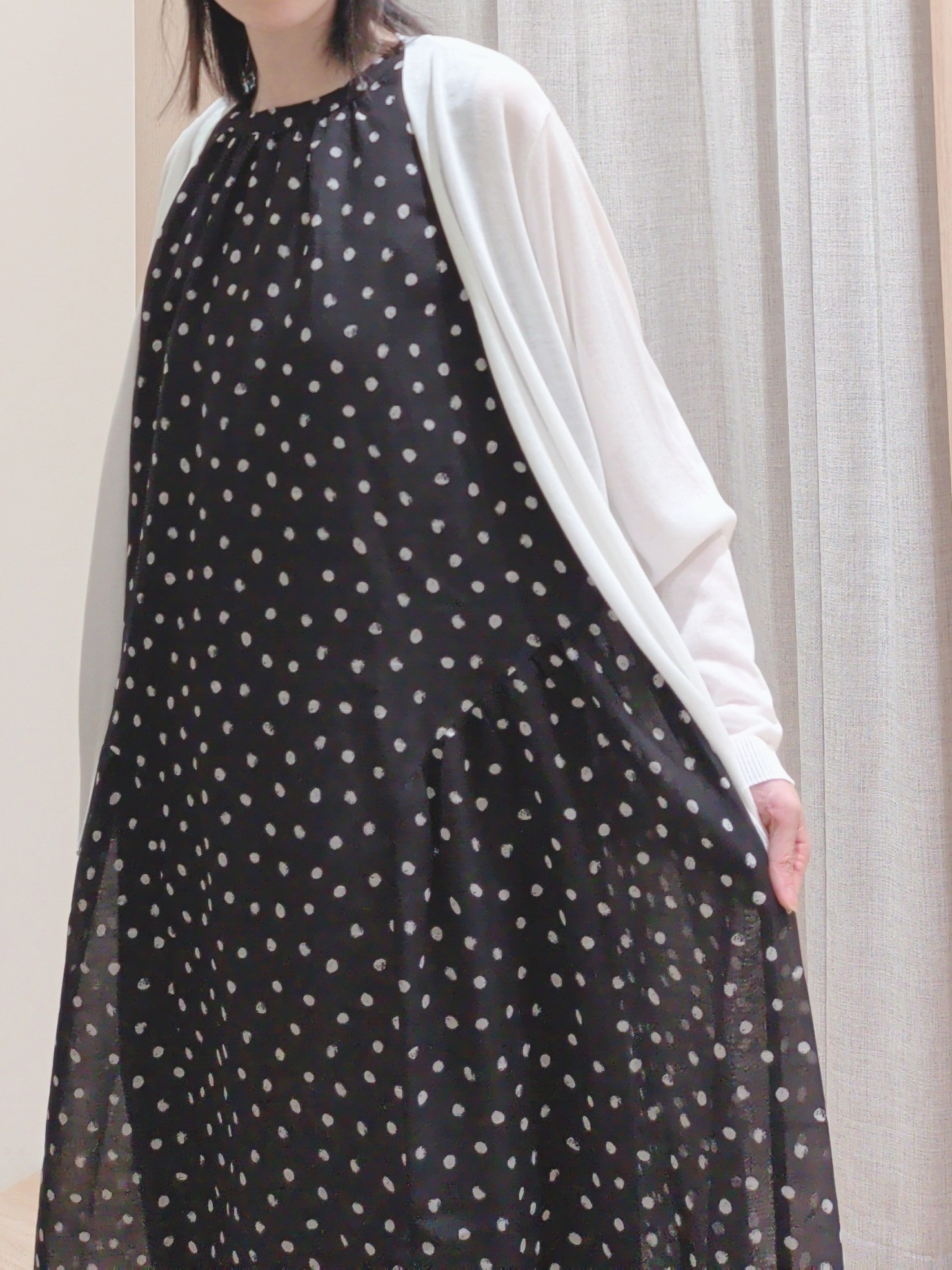 Yuiさんの「grove｜高評価！【接触冷感／UVカットetc】ベーシックショートカーディガン」を使ったコーディネート