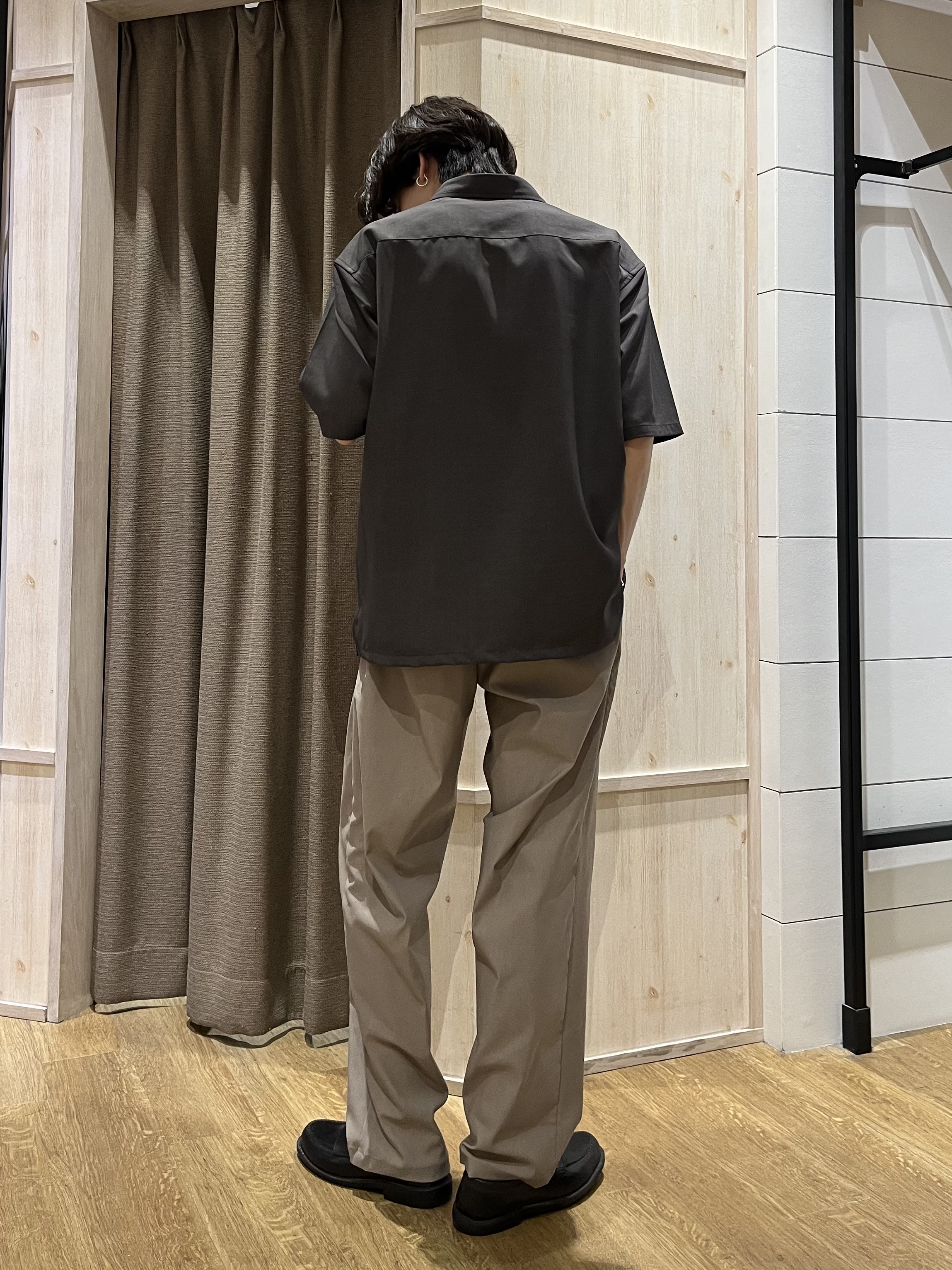 motoさんの「THE SHOP TK｜LITE TEX ダブルフラップ半袖シャツ 接触冷感/吸水速乾/UVカット/アンチピリング/イージー」を使ったコーディネート