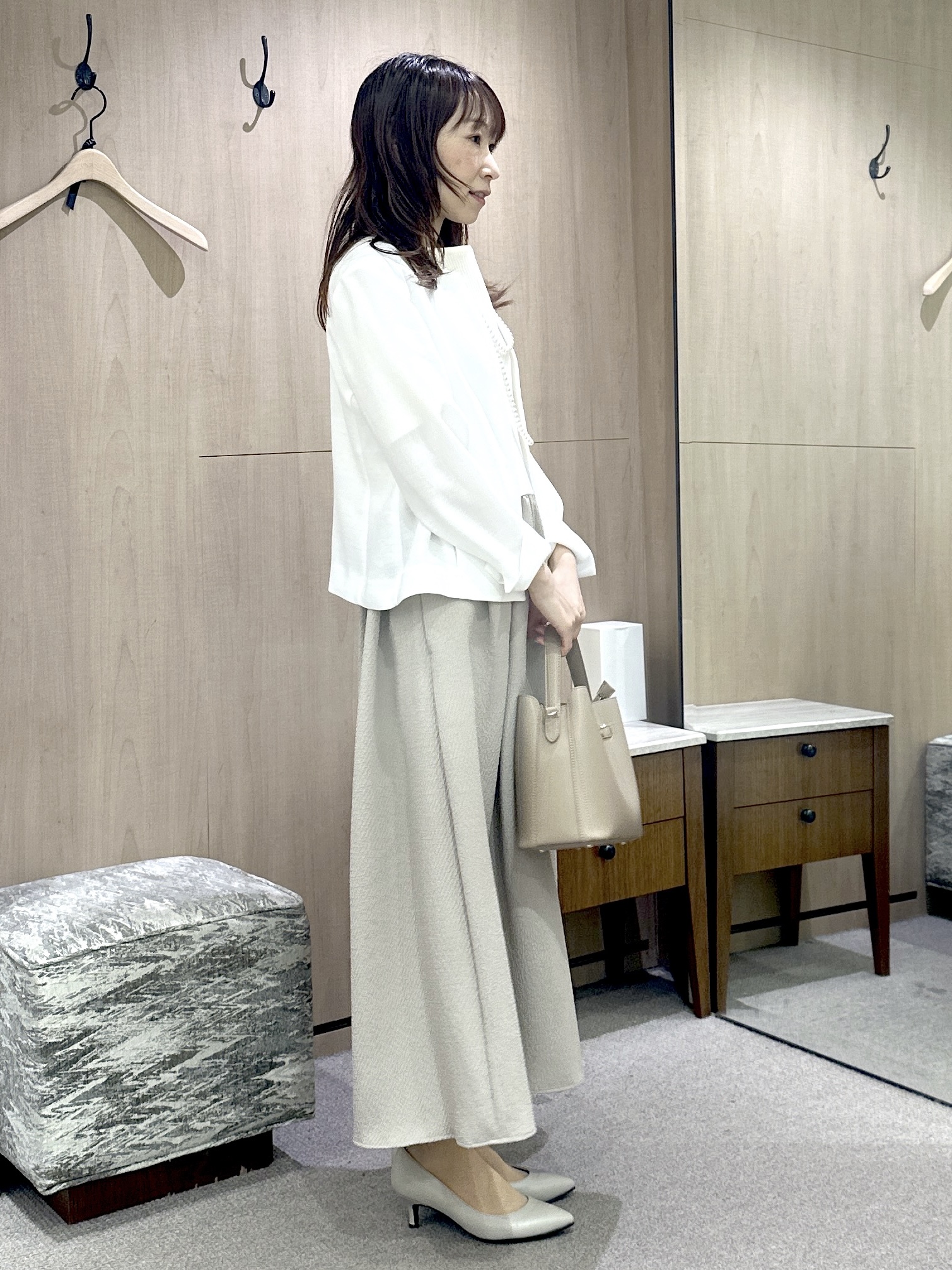 Miwaさんの「UNTITLED｜【清涼感/洗える】ミニマルシルエットジャケット」を使ったコーディネート