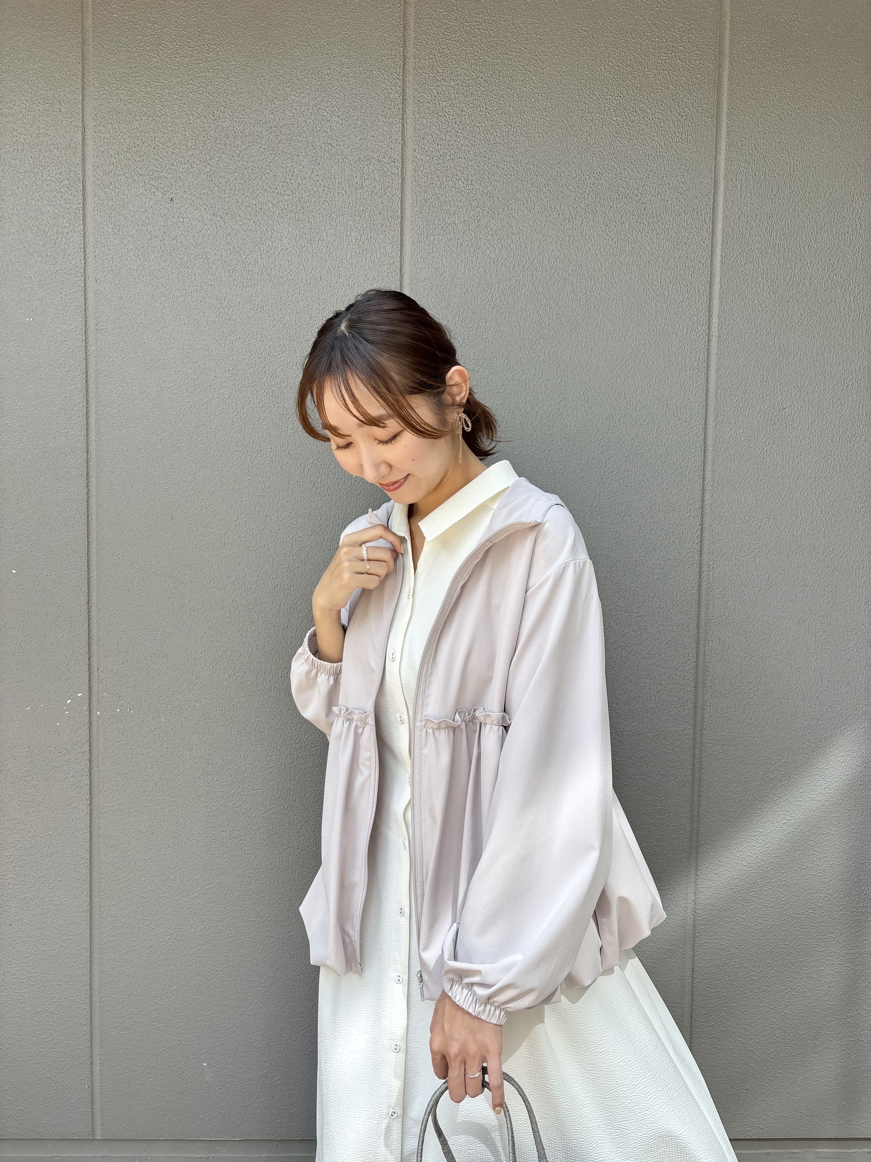 みぃさんの「Couture brooch｜【UVカット・吸水速乾・撥水加工】フリル ラッシュガード」を使ったコーディネート