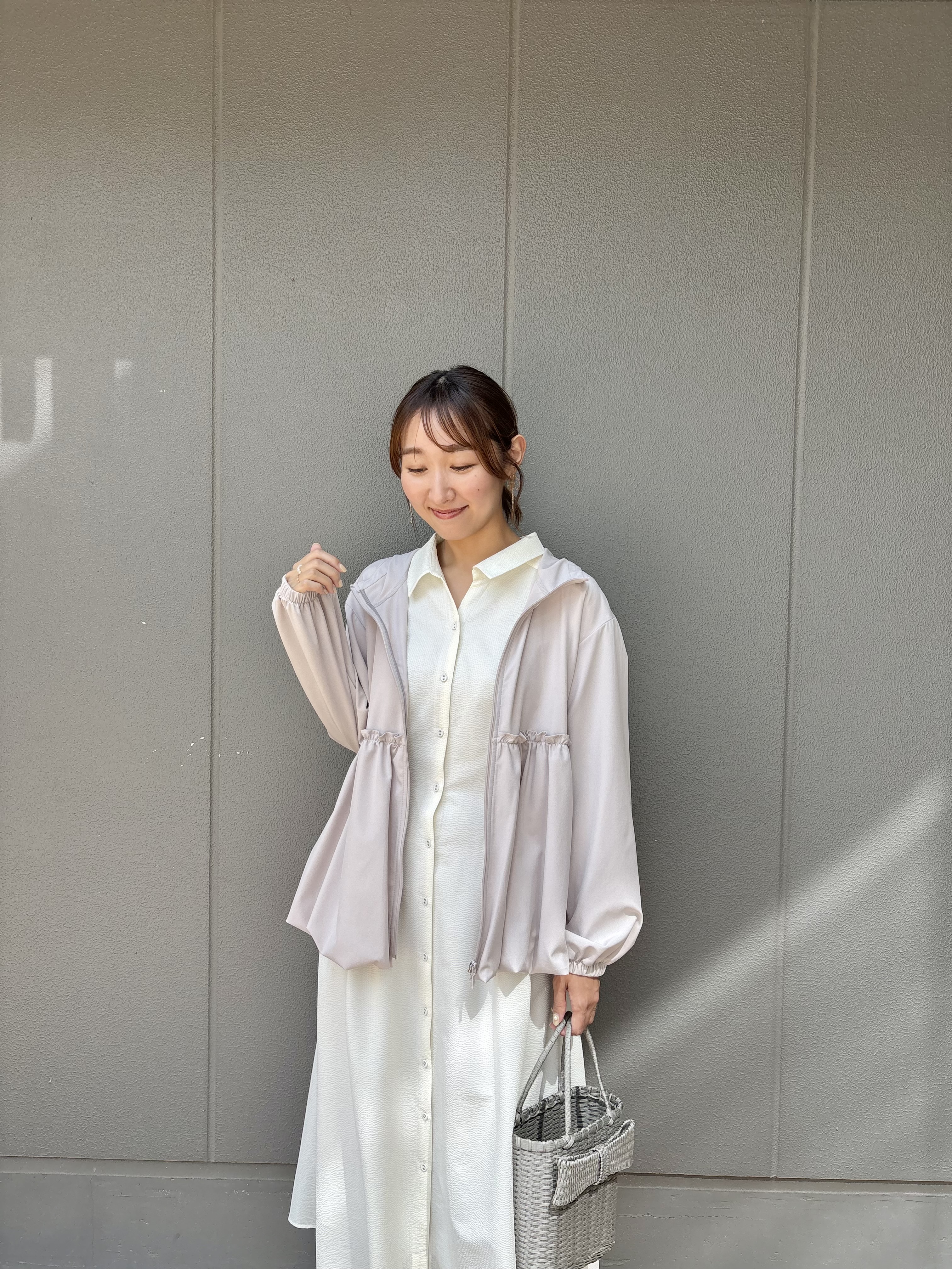 みぃさんの「Couture brooch｜【UVカット・吸水速乾・撥水加工】フリル ラッシュガード」を使ったコーディネート