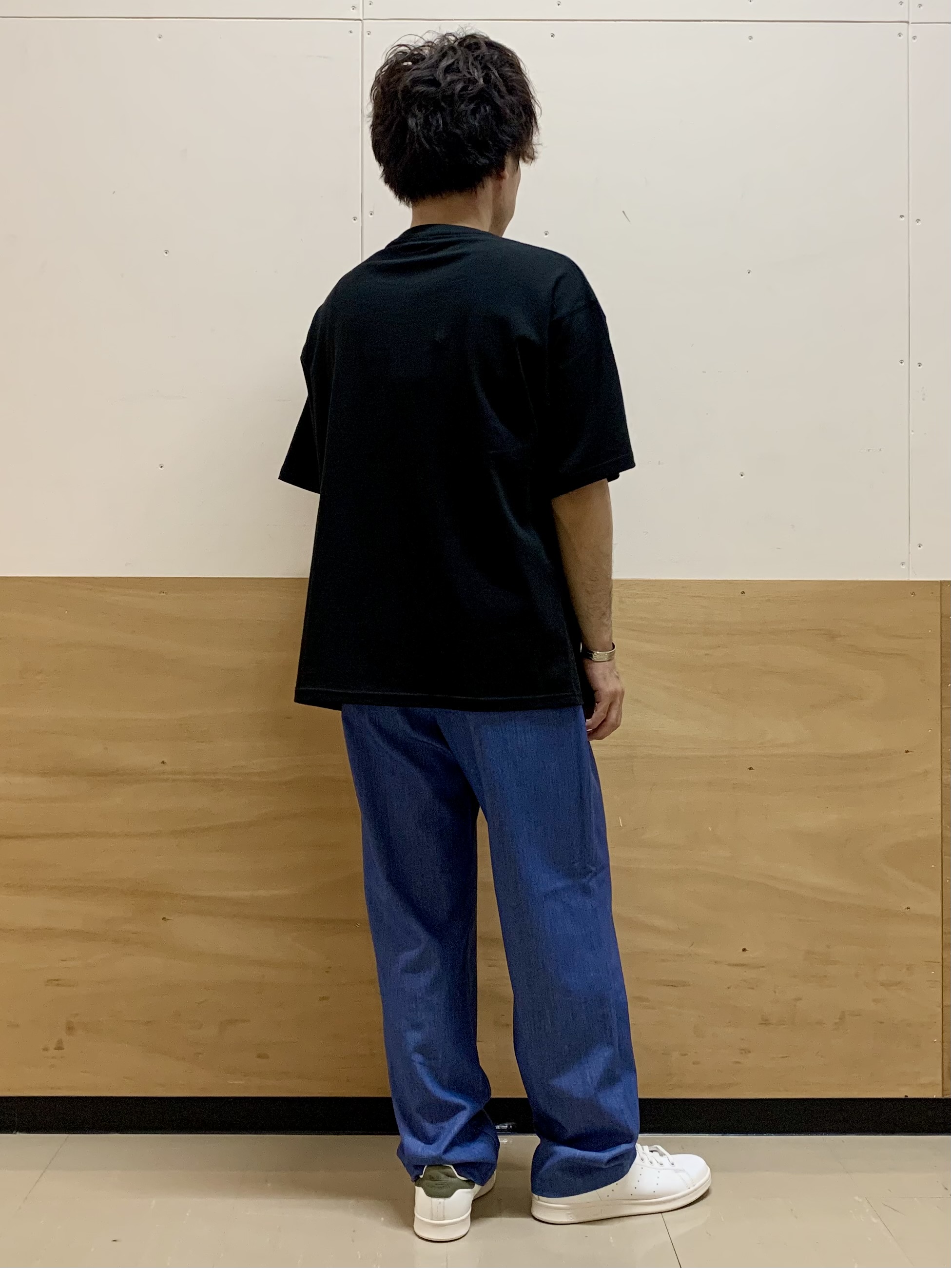 MATUさんの「THE SHOP TK｜ヒゲオジ サガラ刺繍 半袖Tシャツ 【洗濯機OK】」を使ったコーディネート