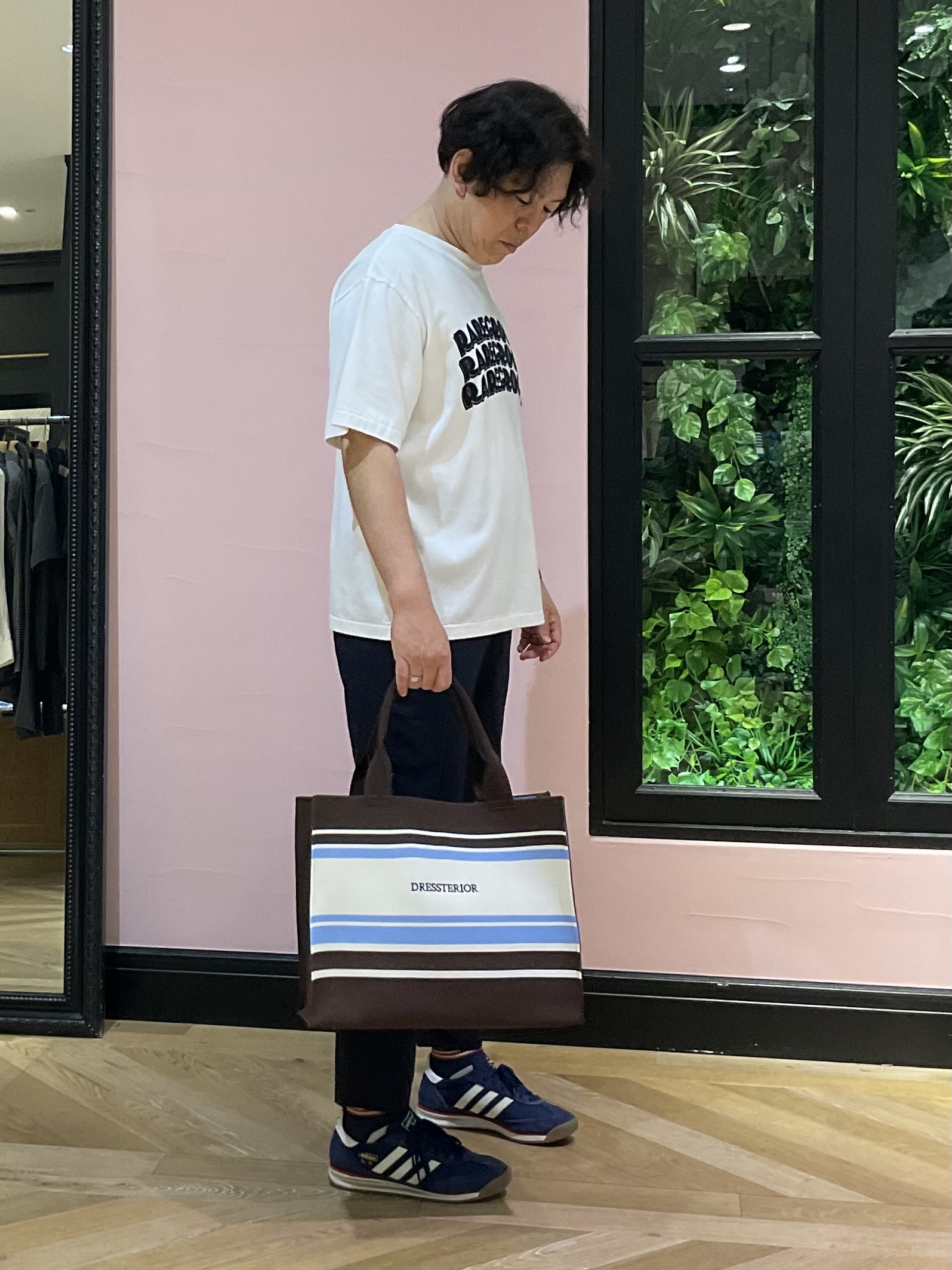 Nagaseさんの「DRESSTERIOR｜【セットアップ可/速乾/防しわ】COOL DOTS イージーパンツ」を使ったコーディネート