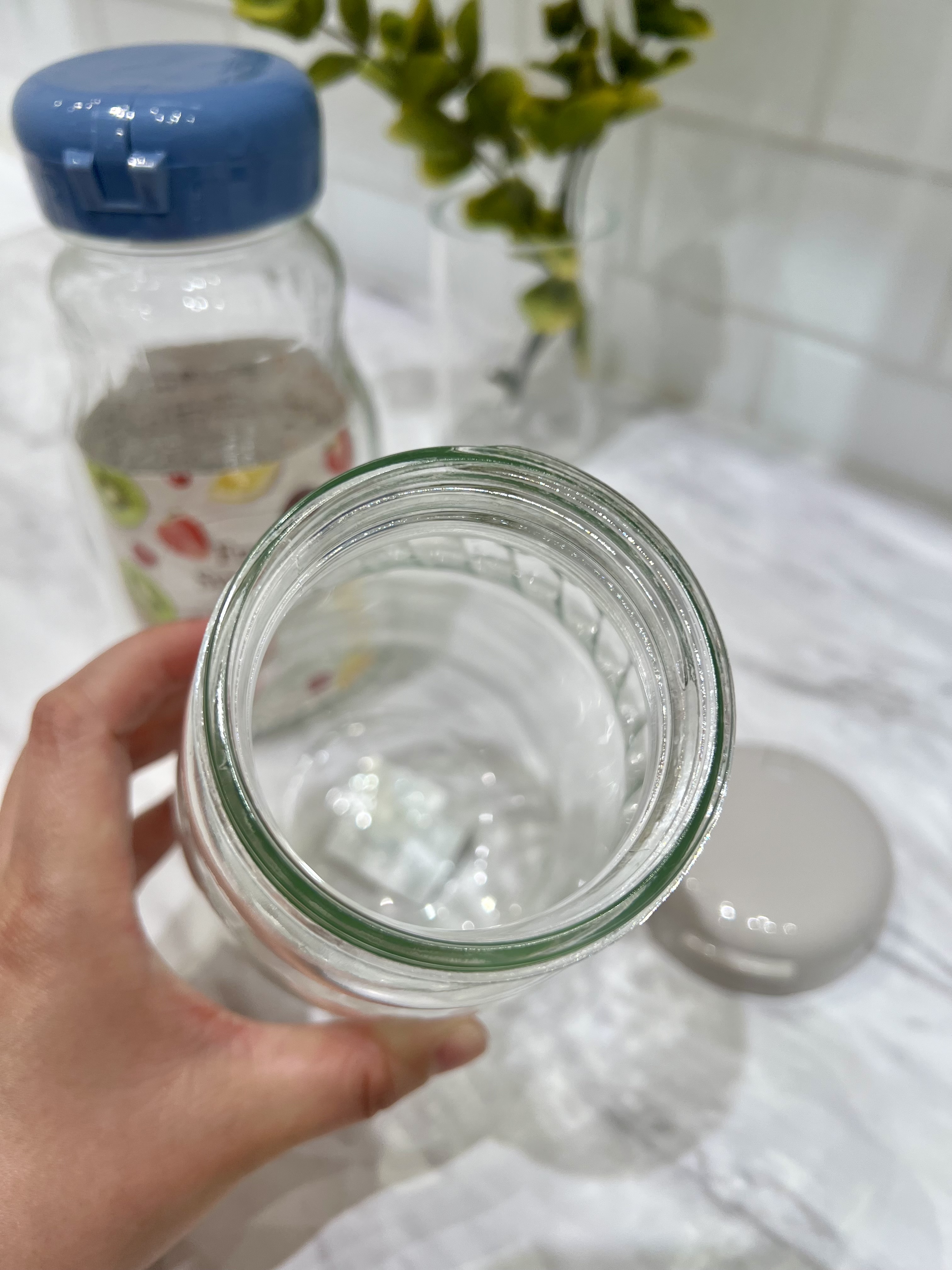 nagiさんの「212 KITCHEN STORE｜◆フルーツシロップびん ブルー」を使ったコーディネート