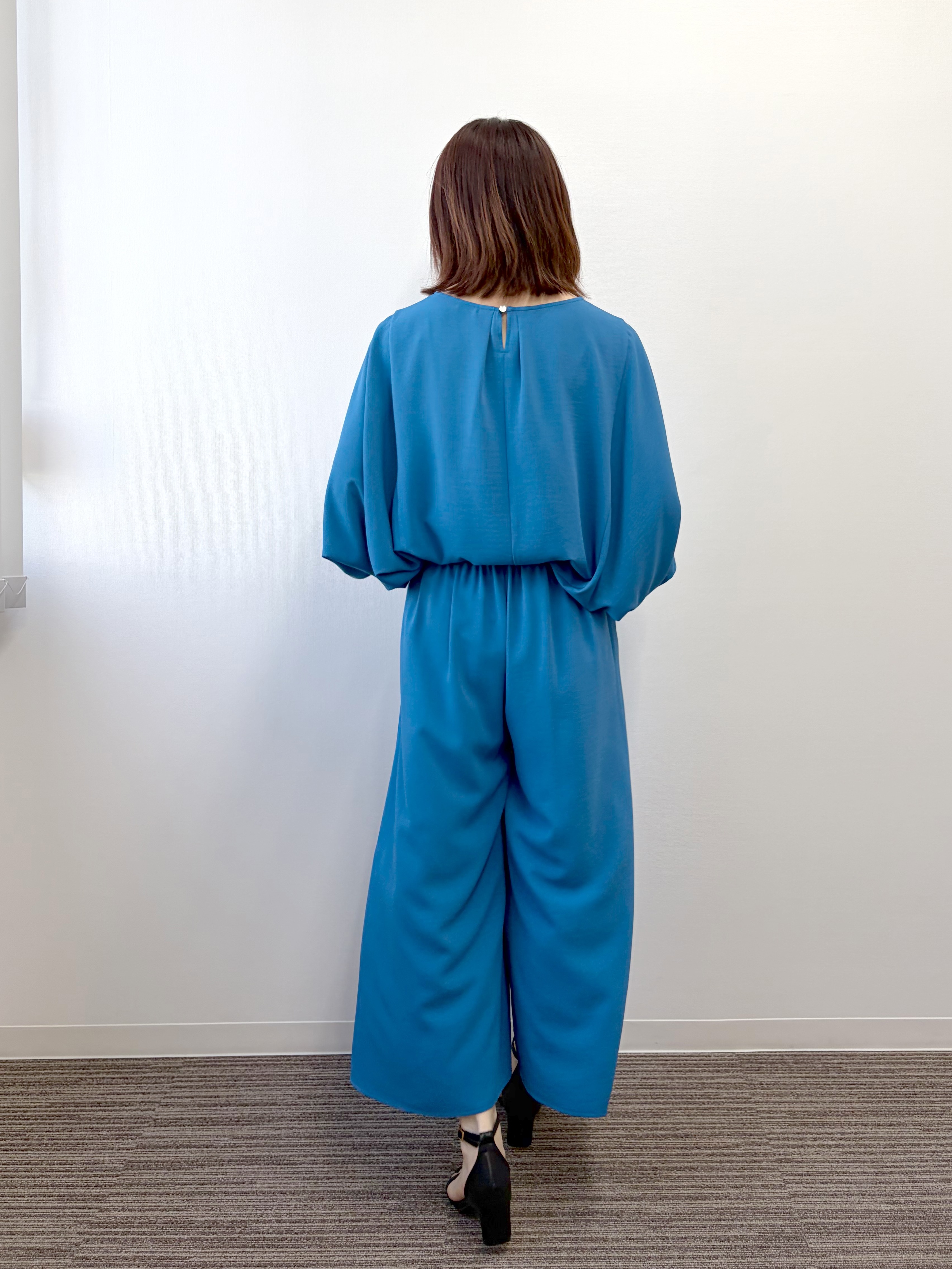 saoriさんの「【UV／冷感】ヴィンテージジョーゼットモモンガブラウス」を使ったコーディネート