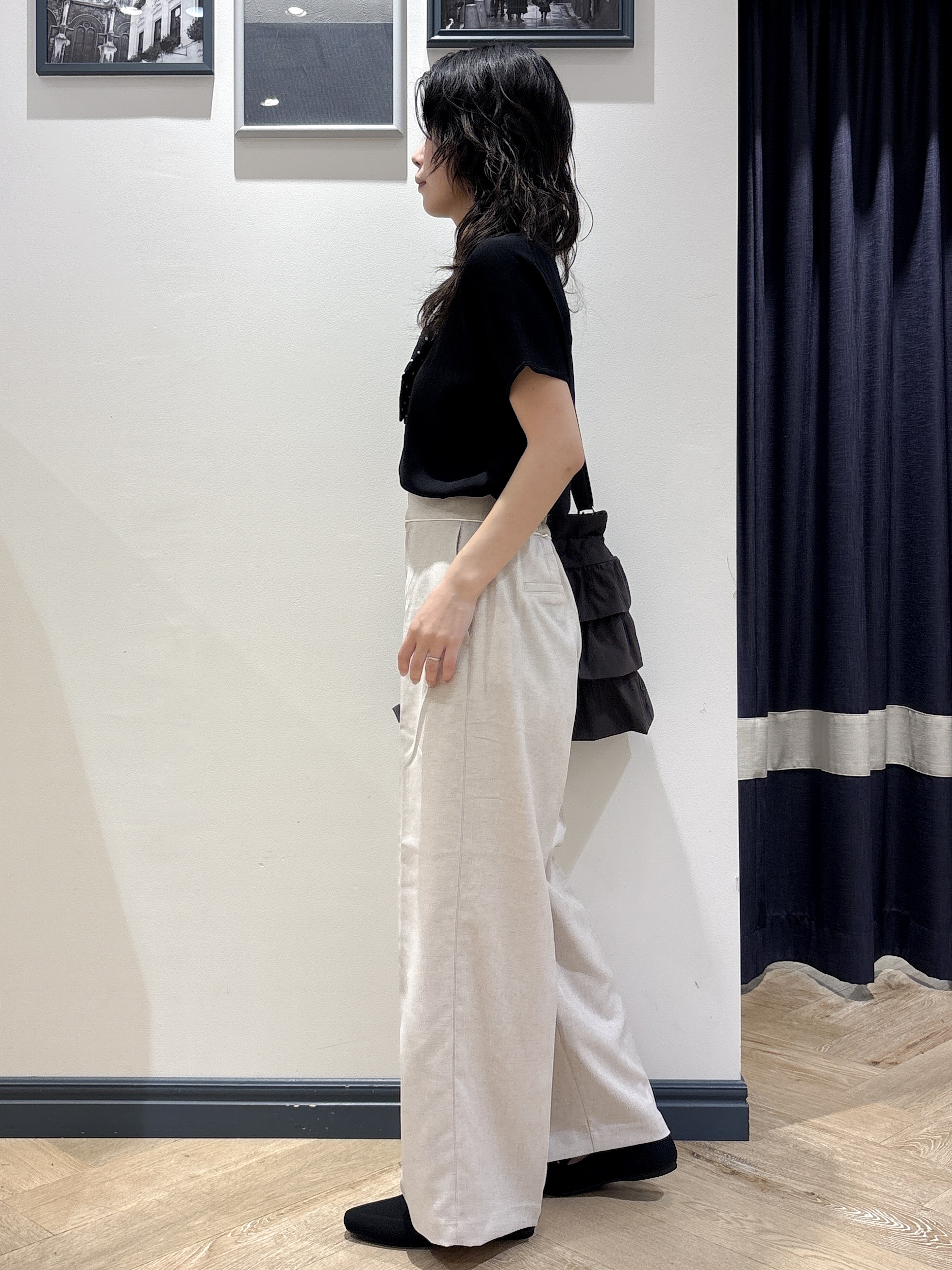 ayakaさんの「grove｜【シリーズ累計36万枚！名品ニット】やわらかドライタッチ ドルマンニット」を使ったコーディネート
