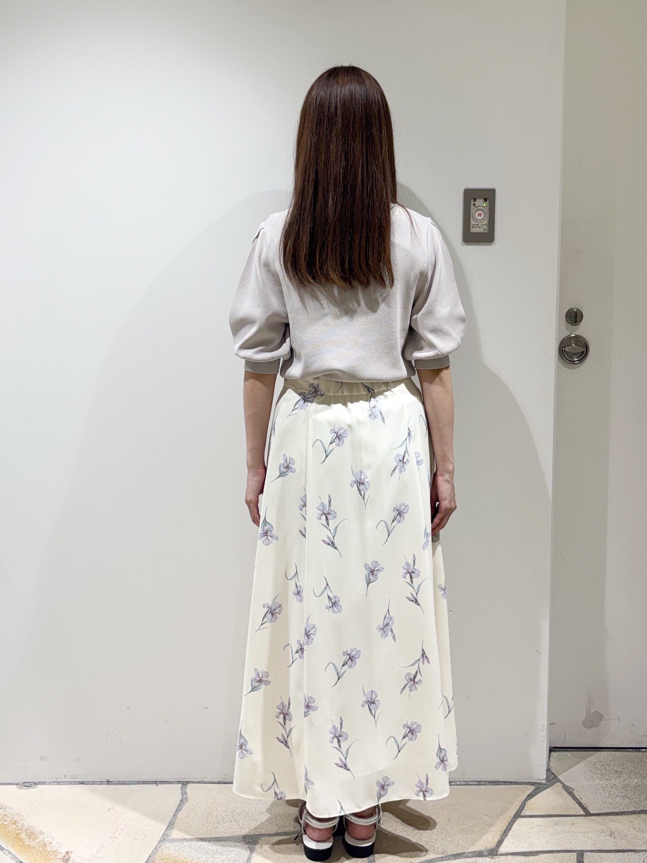 みあたんさんの「index｜【接触冷感】クールタッチラップスリーブニット《UVケア／洗濯機OK／XS～3L／9col》」を使ったコーディネート