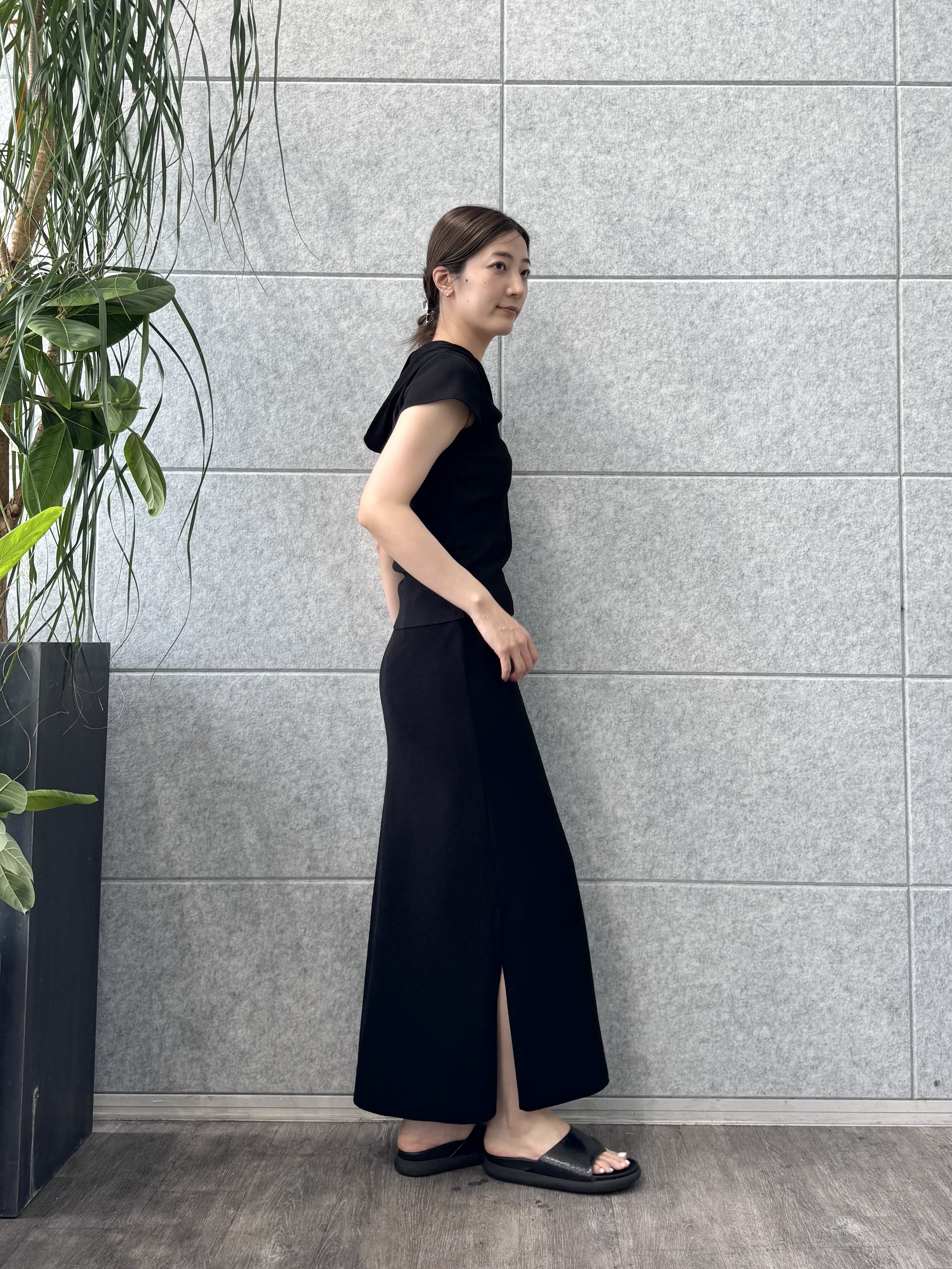 uchi__yamaさんの「CODE A｜【ReRe】easy－fit long skirt」を使ったコーディネート