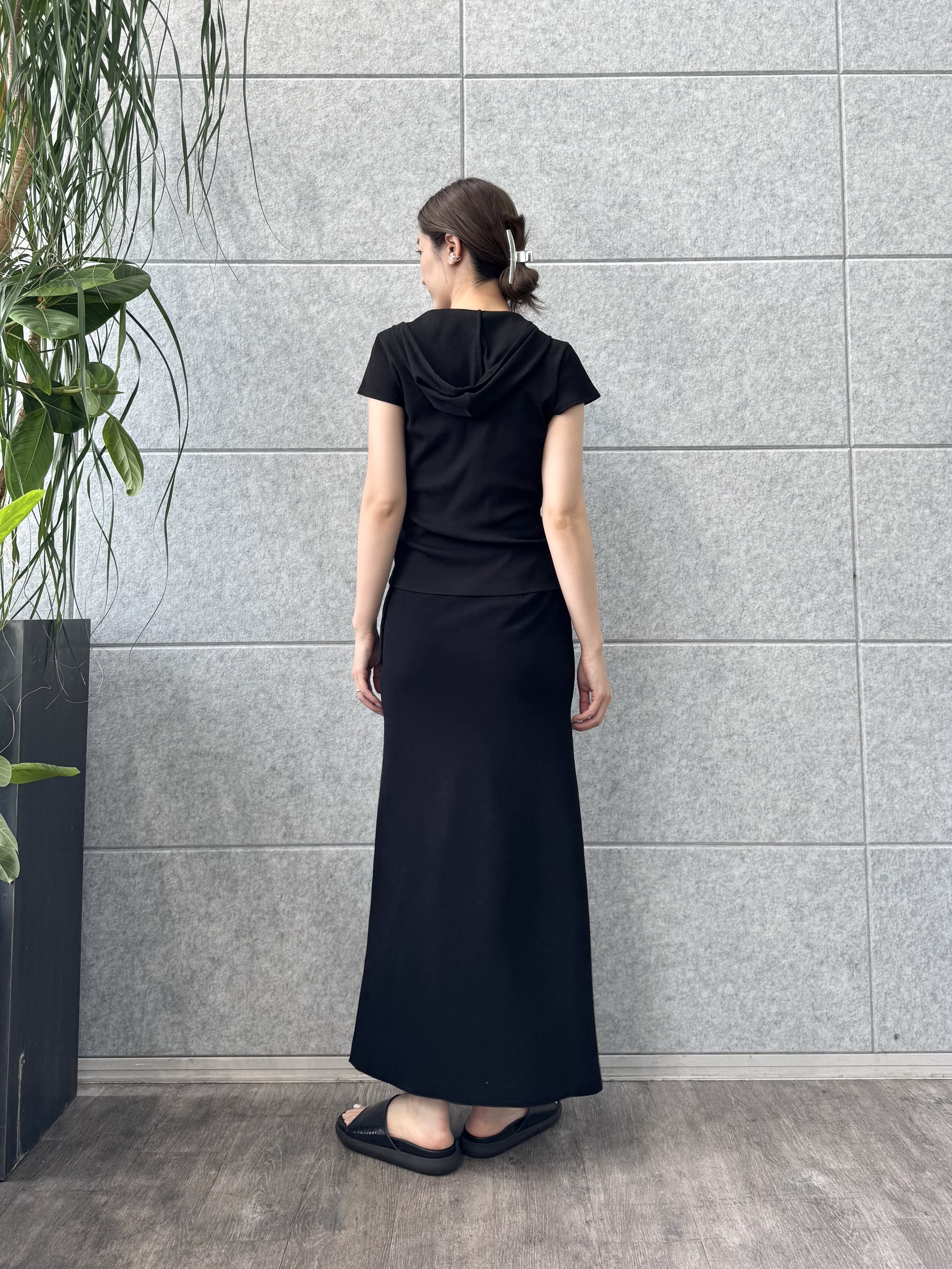 uchi__yamaさんの「CODE A｜【ReRe】easy－fit long skirt」を使ったコーディネート