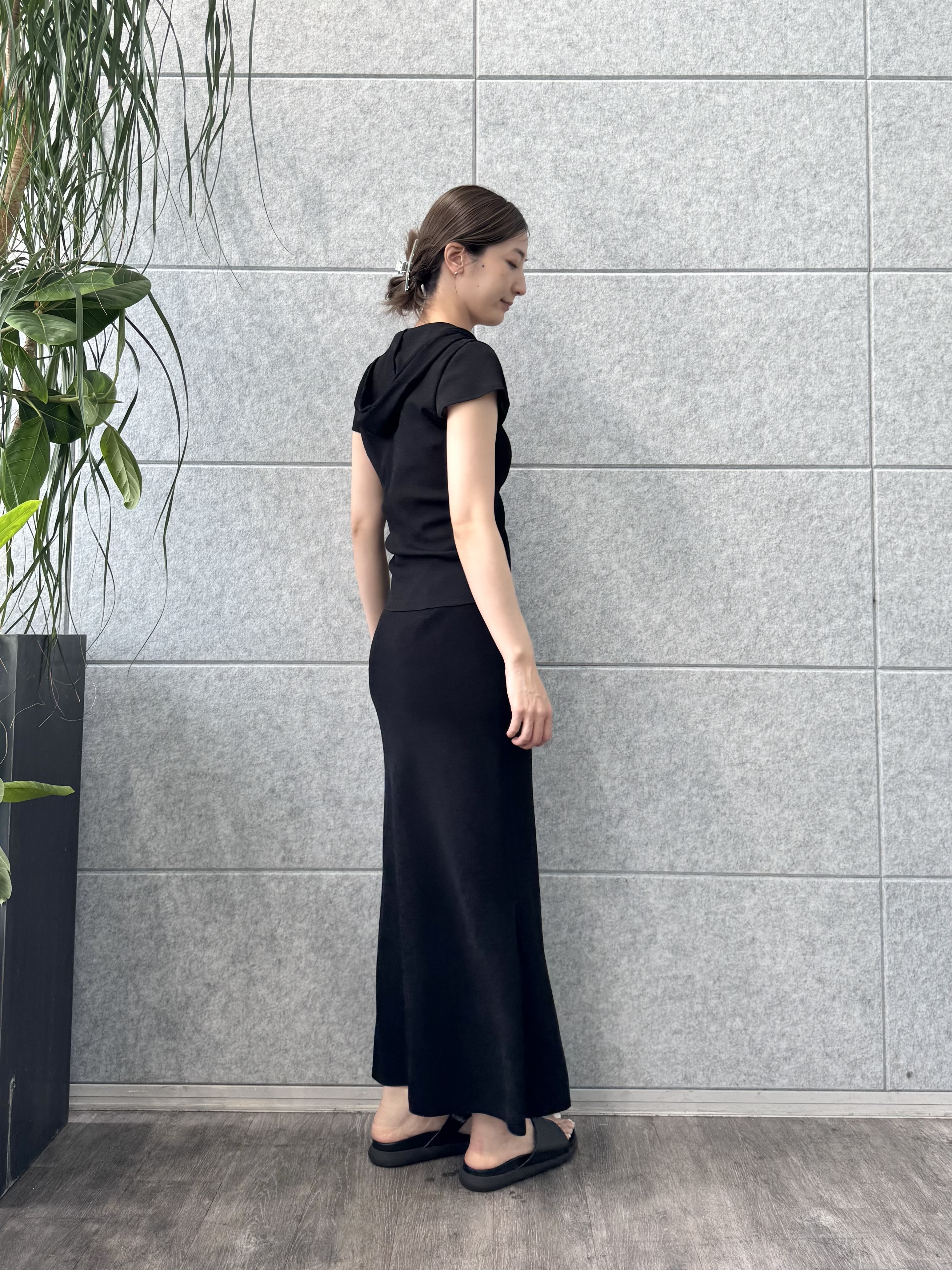 uchi__yamaさんの「CODE A｜【ReRe】easy－fit long skirt」を使ったコーディネート