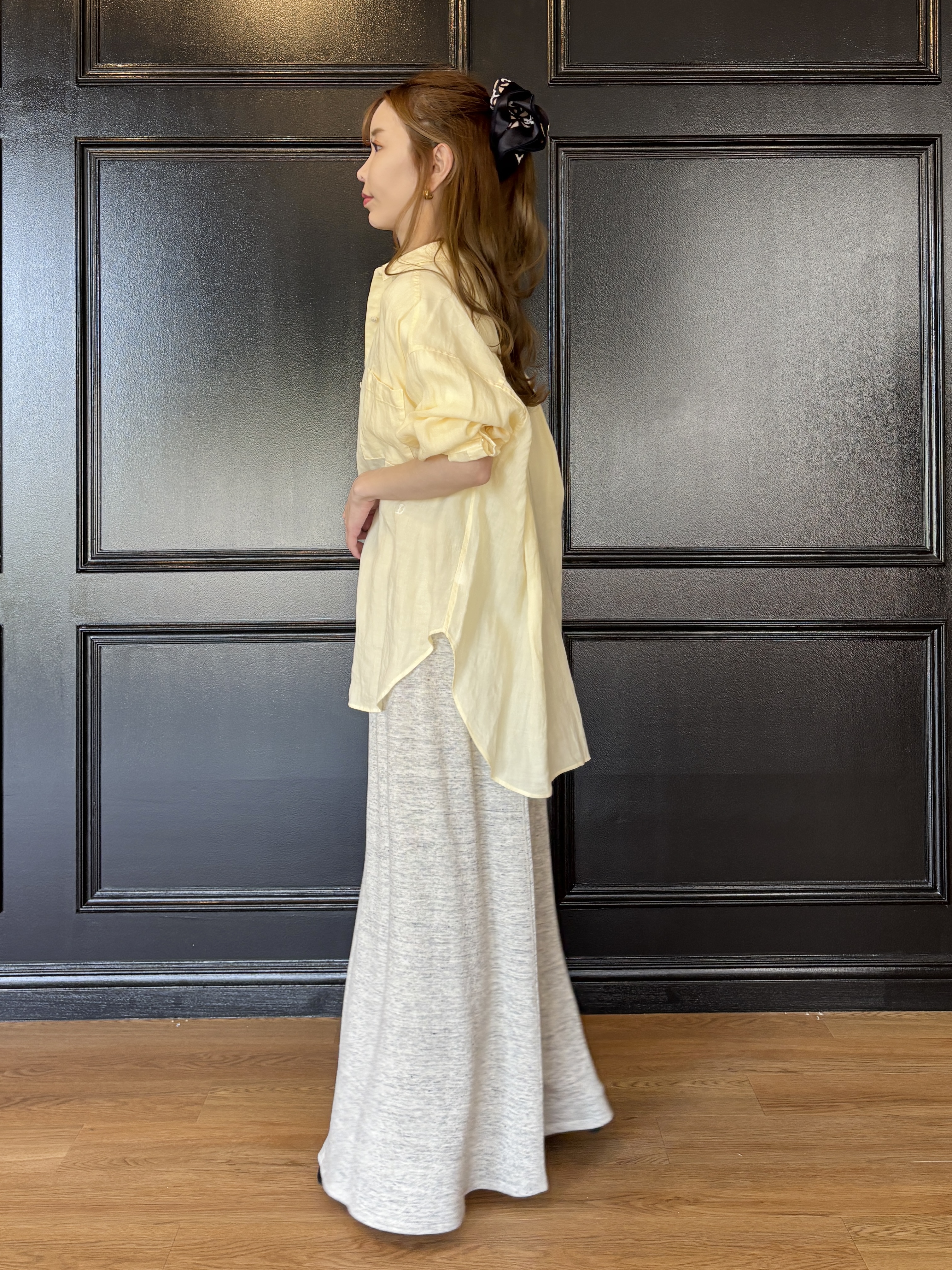 清水夏姫さんの「DRESSTERIOR｜【otonaMUSE5月号掲載】スキニーベルトサンダル」を使ったコーディネート