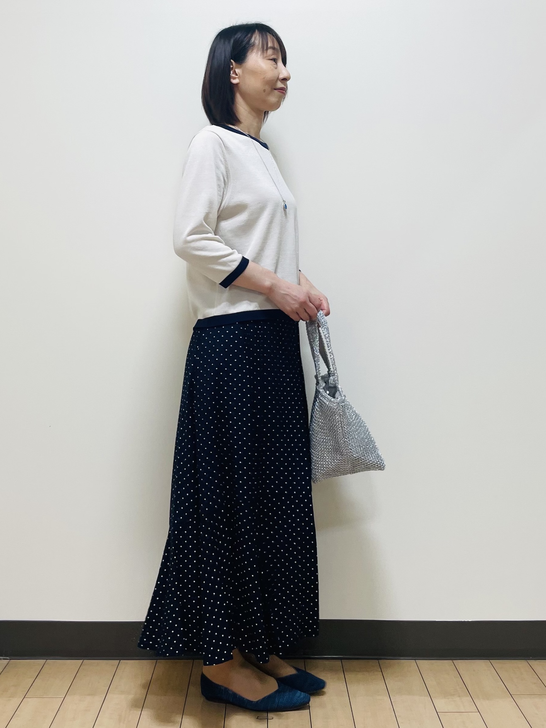 Riiさんの「Reflect｜フロントファスナーシアーブルゾン」を使ったコーディネート