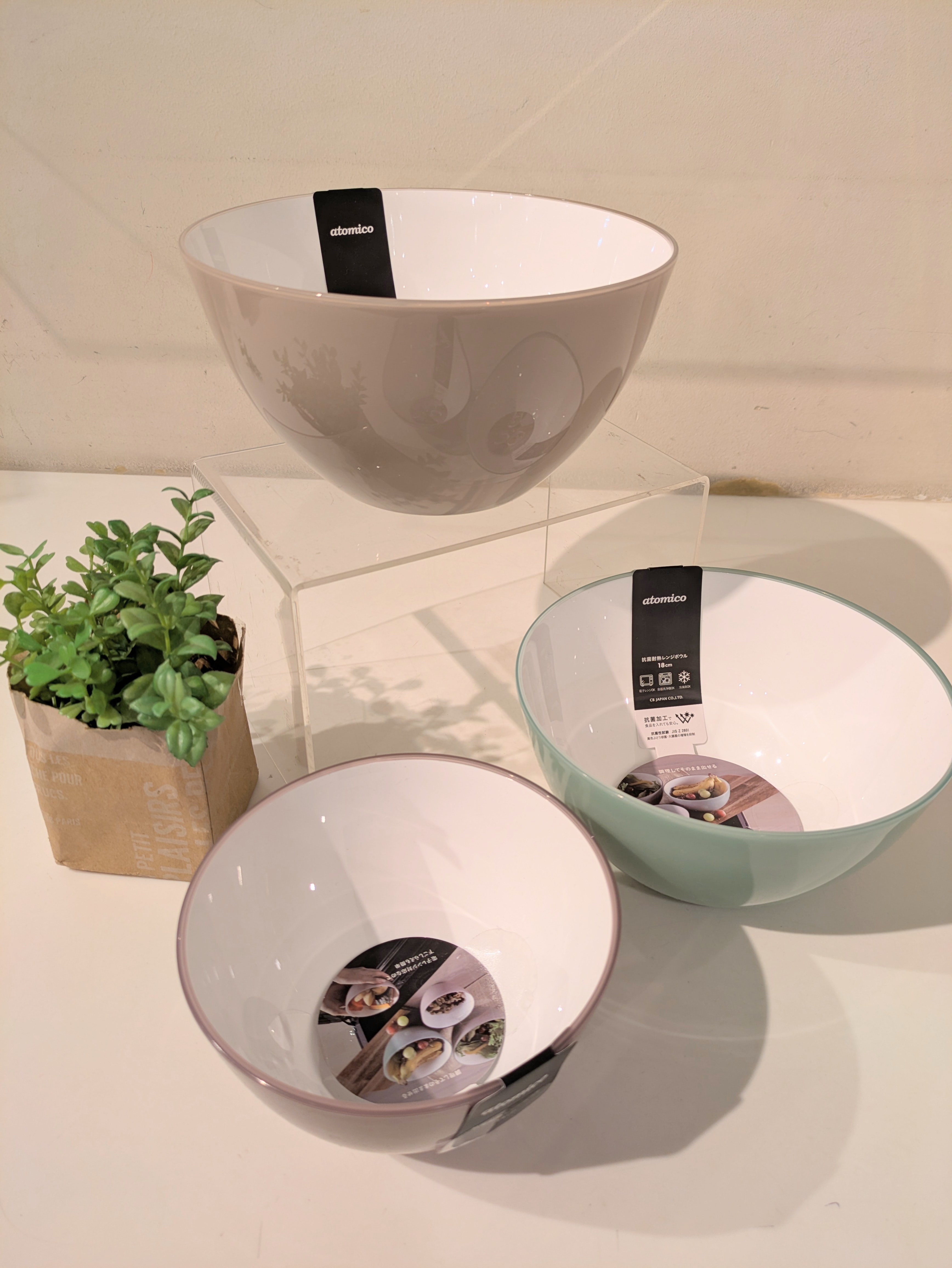 しましまさんの「212 KITCHEN STORE｜抗菌耐熱レンジボウル 14cm <atomico　アトミコ>」を使ったコーディネート