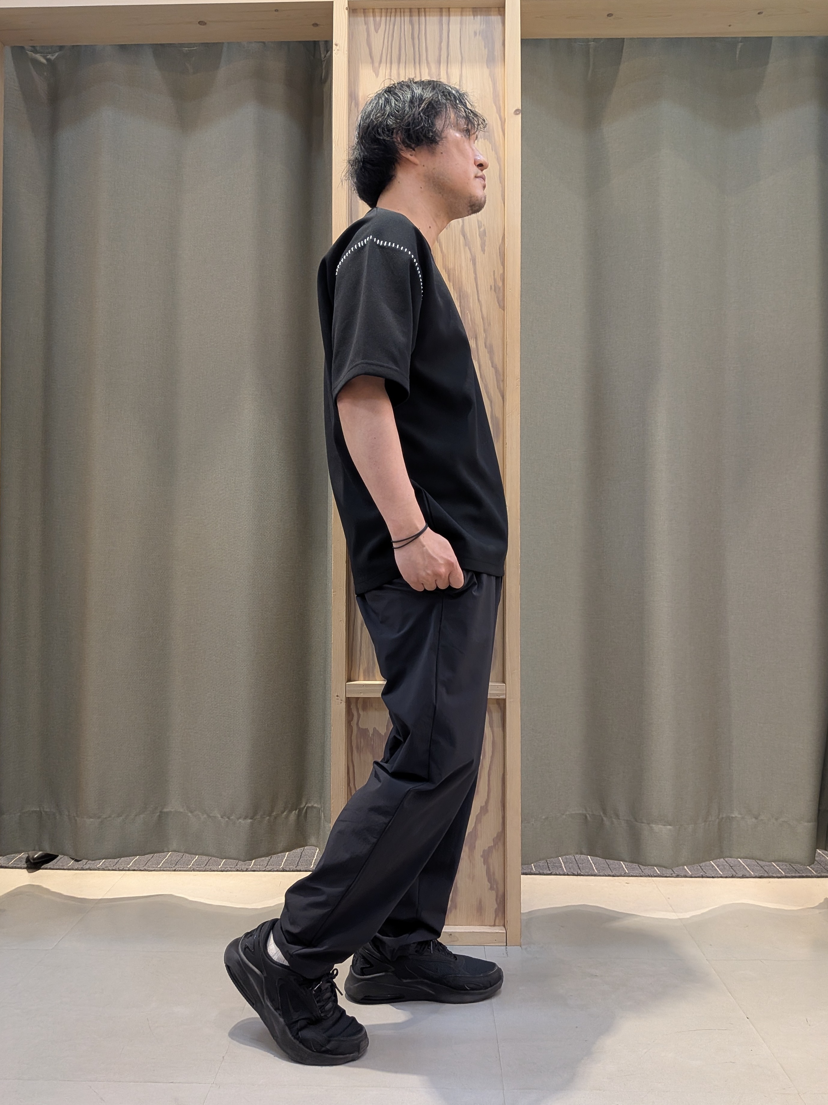 okcさんの「THE SHOP TK｜ハンドステッチ 半袖Tシャツ 洗濯機OK」を使ったコーディネート