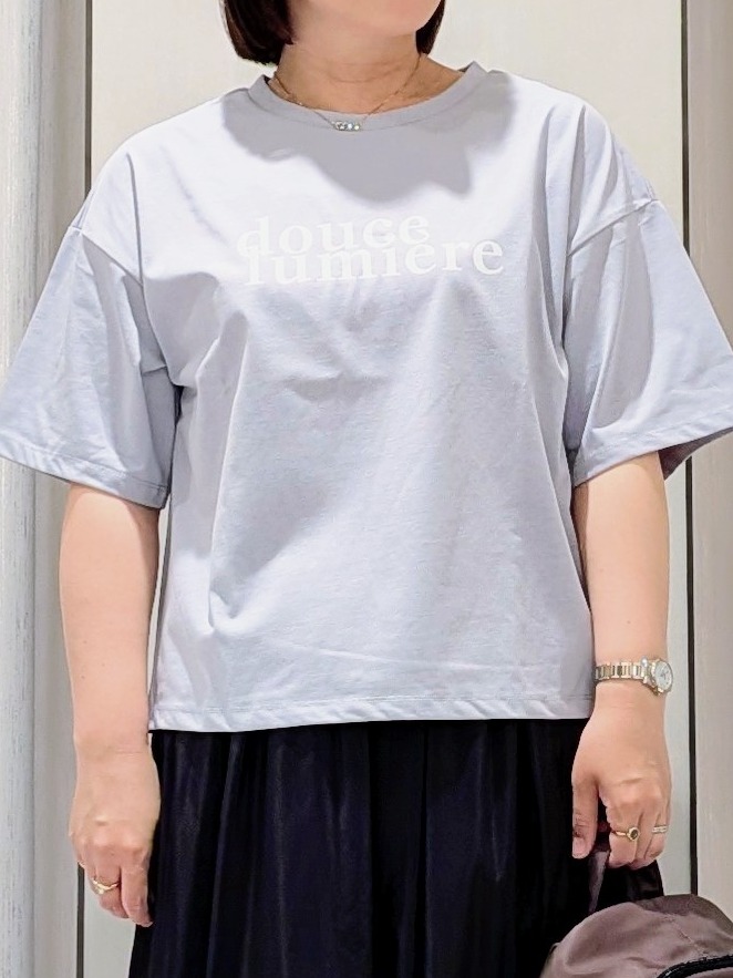 Onumaさんの「UNTITLED｜コットンロゴTシャツ」を使ったコーディネート