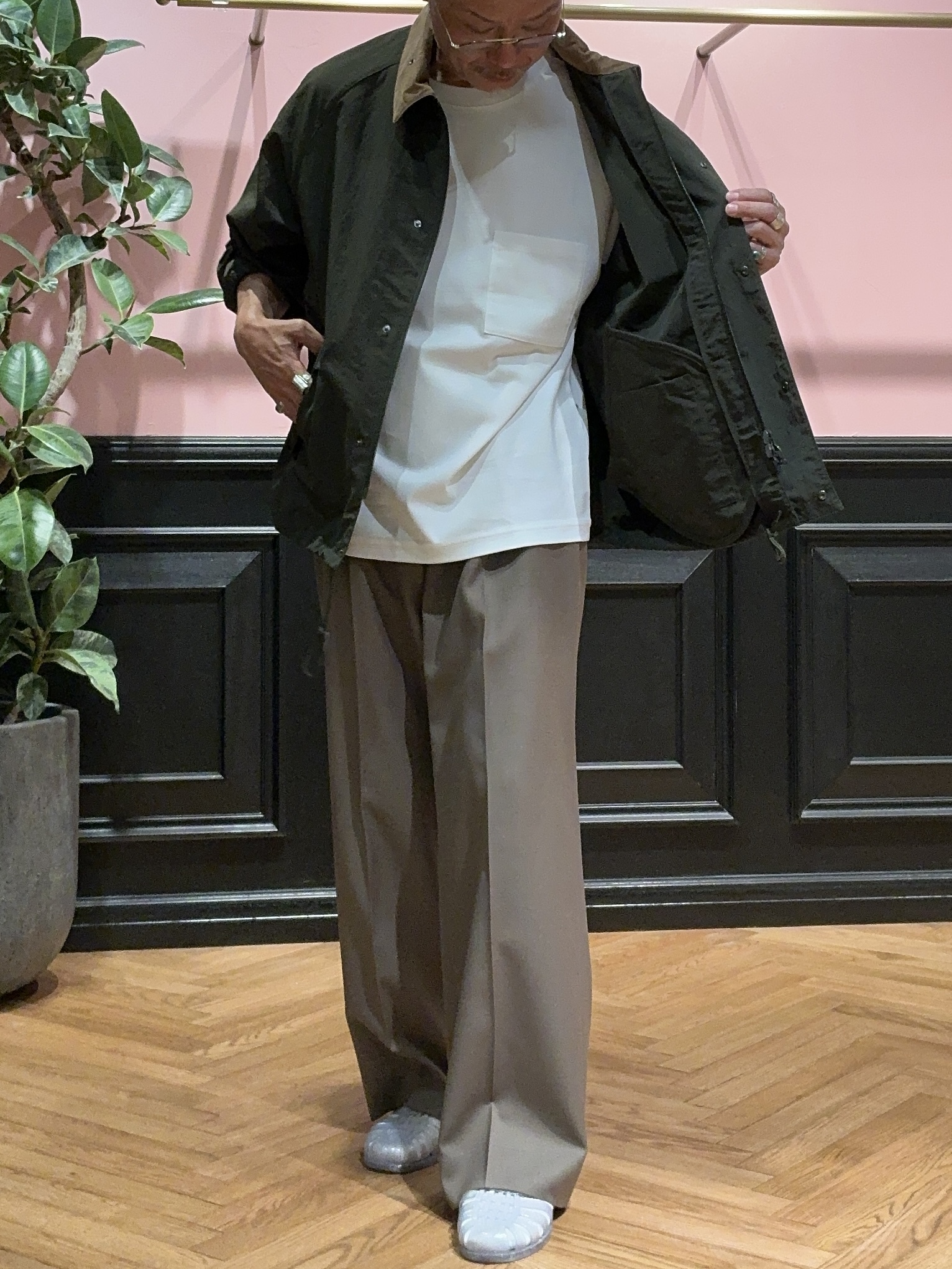 torigoeさんの「DRESSTERIOR｜barbour（バブアー）Transport｜ジャケット」を使ったコーディネート