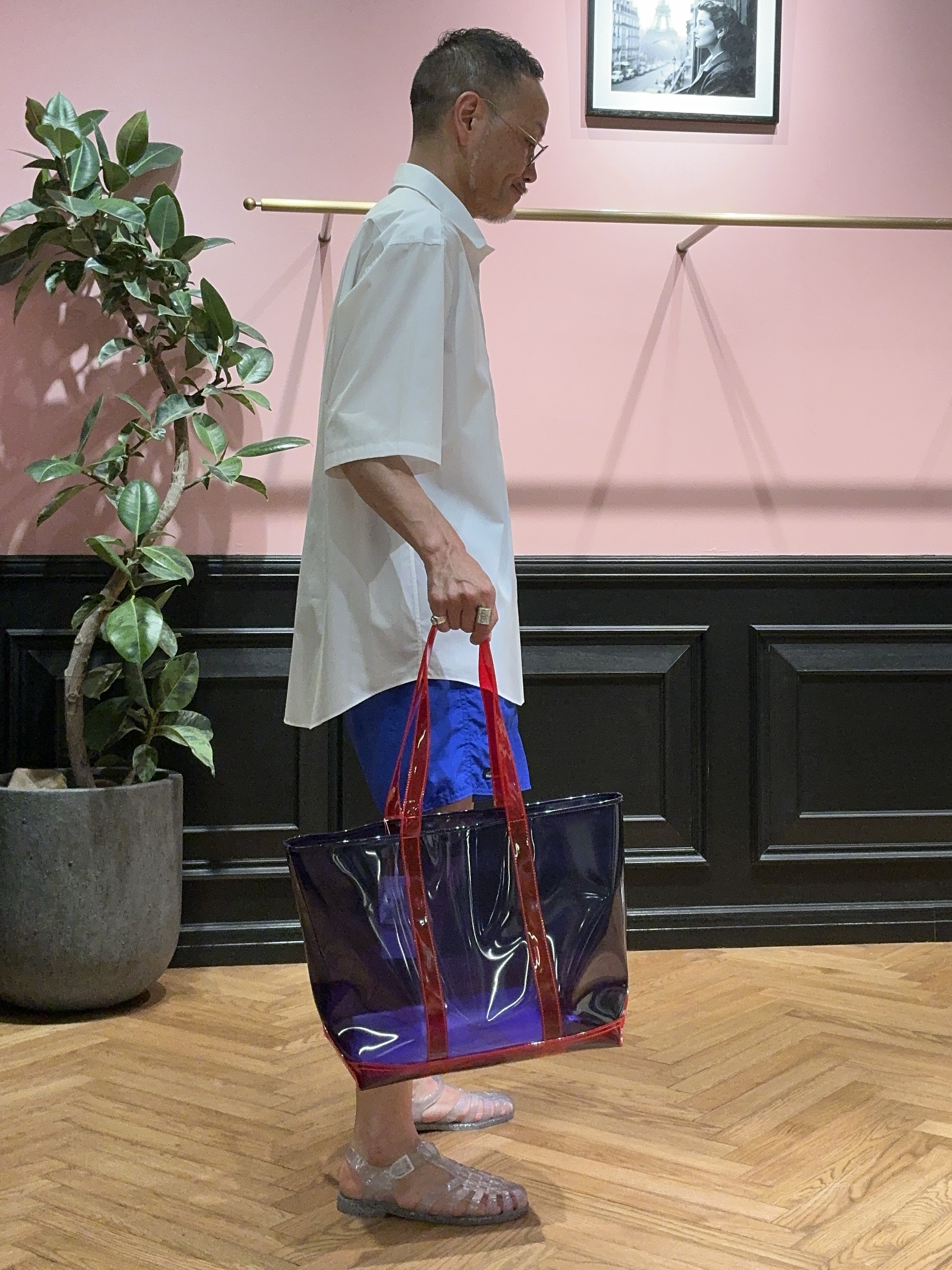 torigoeさんの「DRESSTERIOR｜【干場義雅&times;DRESSTERIOR】シドグラスシャツ」を使ったコーディネート