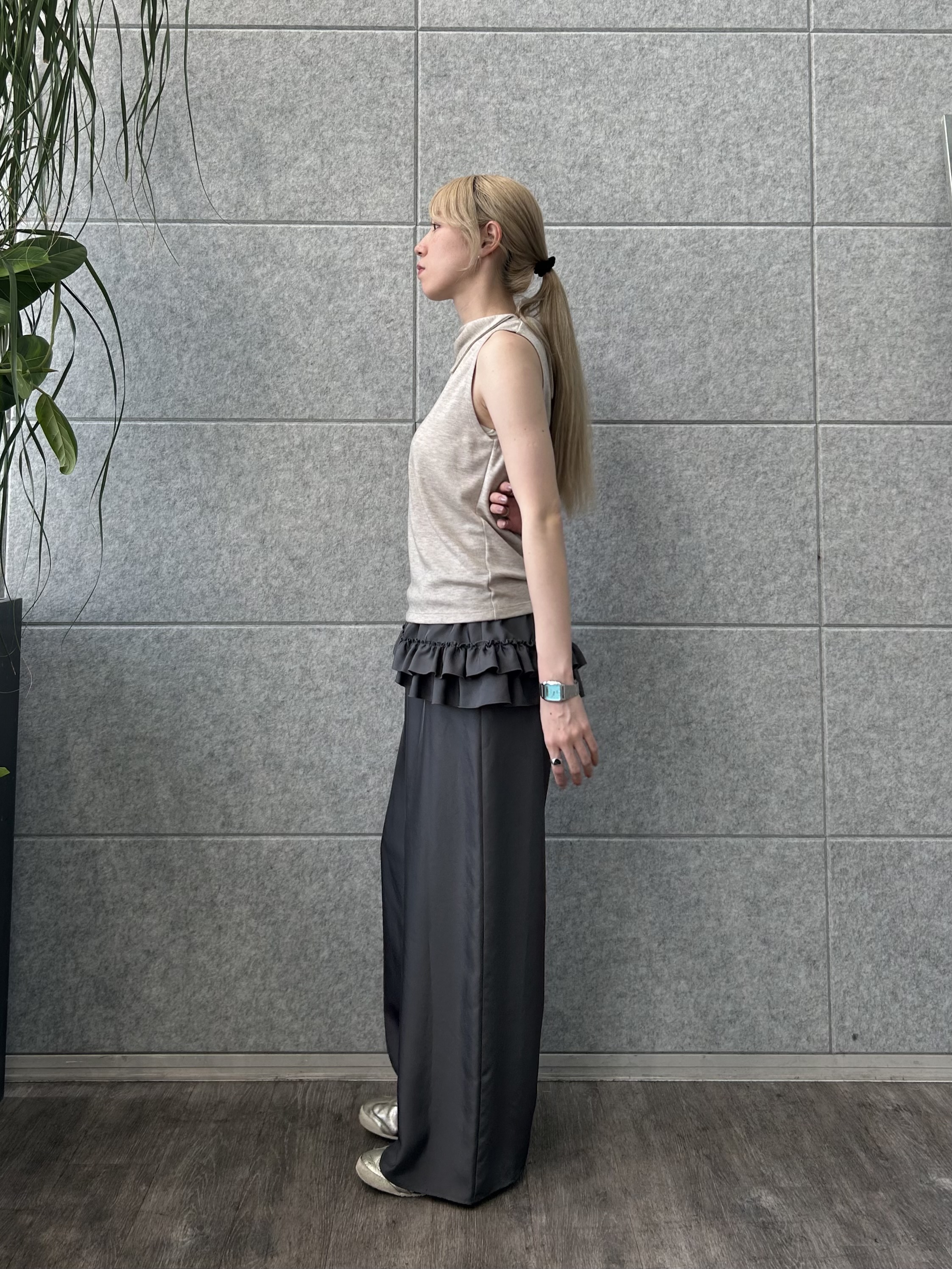 honoka Aさんの「CODE A｜PROTAGONISTA｜drape tee」を使ったコーディネート
