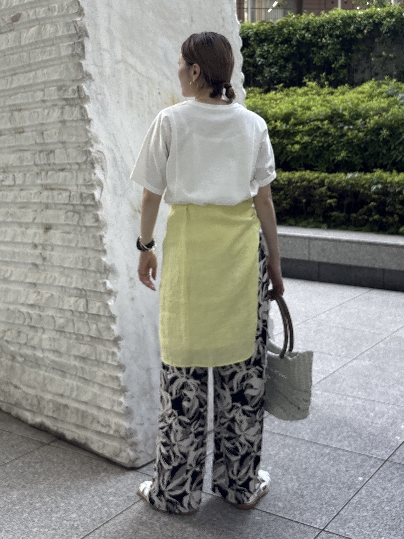 kotakiさんの「INDIVI｜【汗ジミ防止／褒められTシャツ】上品カジュアル！ドルマンTシャツ」を使ったコーディネート
