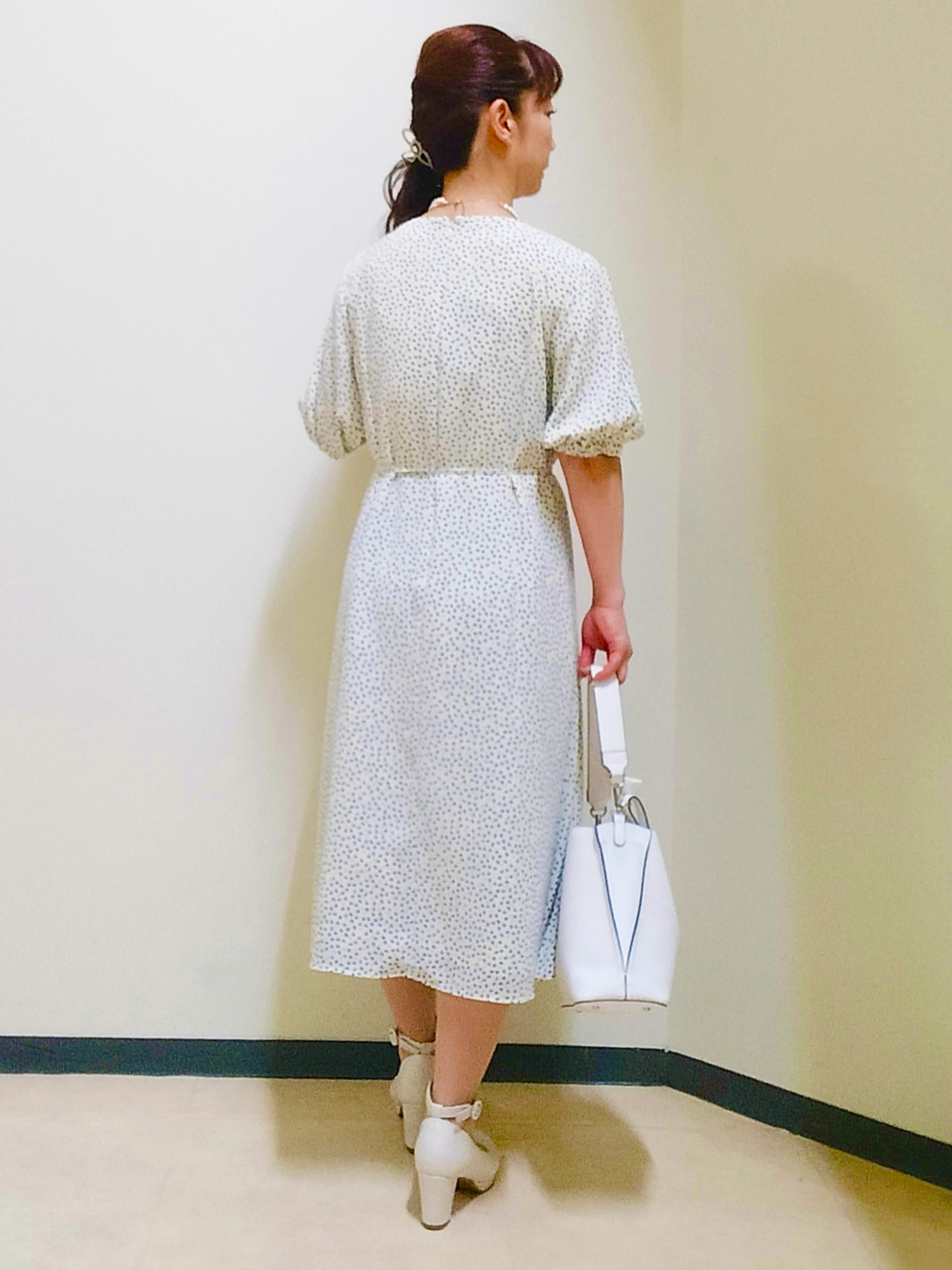 花さんの「Reflect｜シフォンスリーブワンピース」を使ったコーディネート