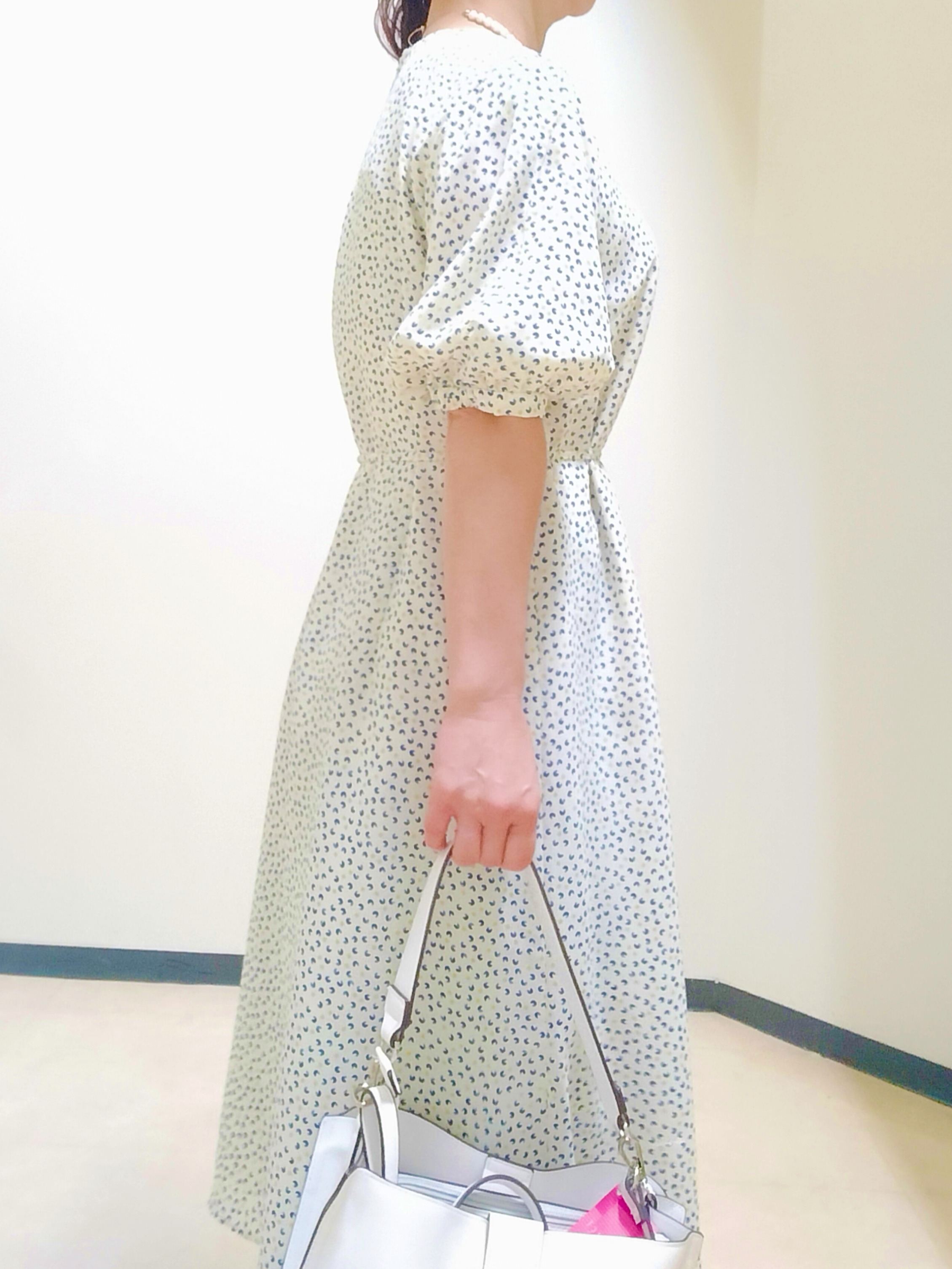 花さんの「Reflect｜シフォンスリーブワンピース」を使ったコーディネート