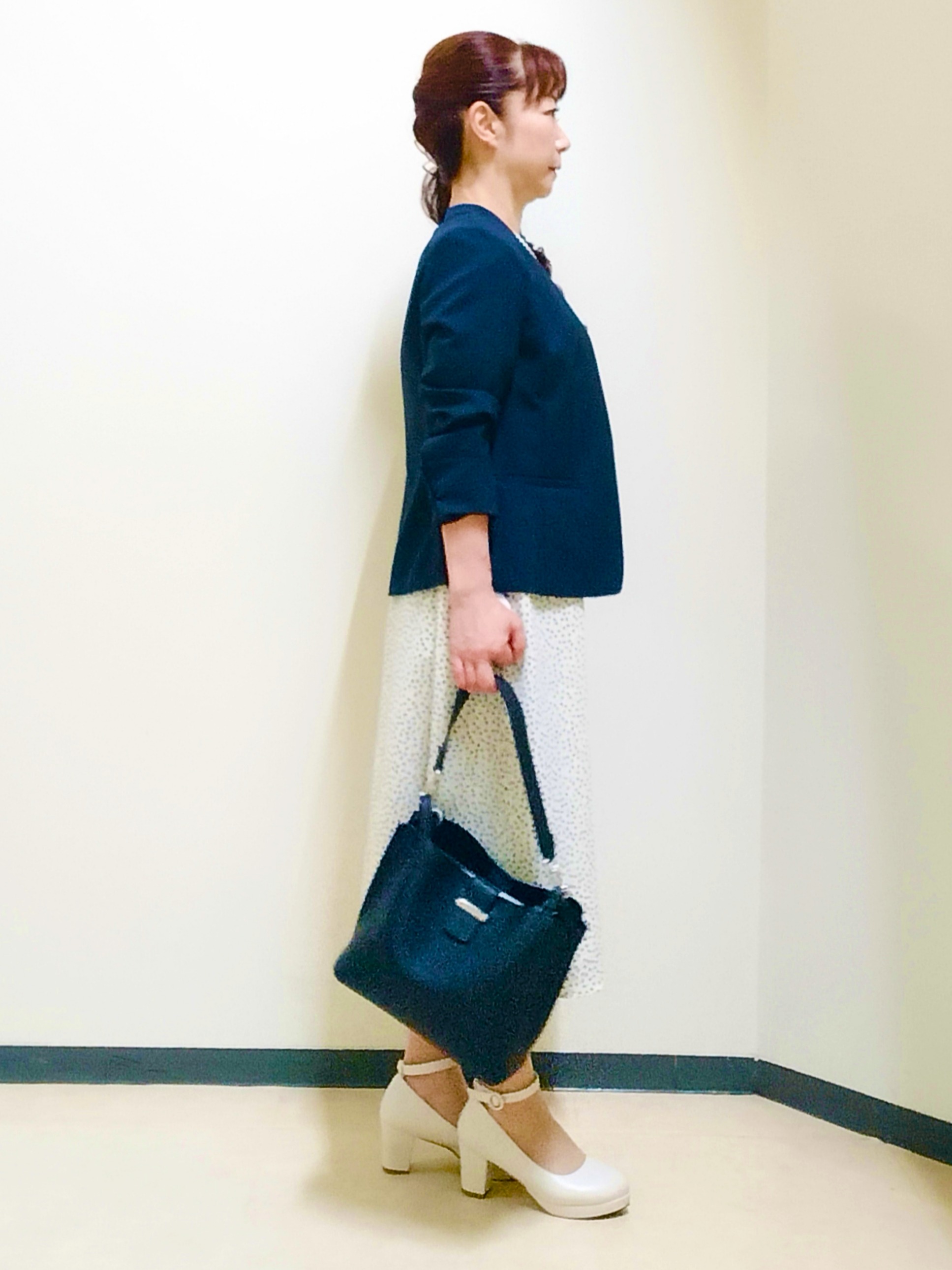 花さんの「Reflect｜シフォンスリーブワンピース」を使ったコーディネート