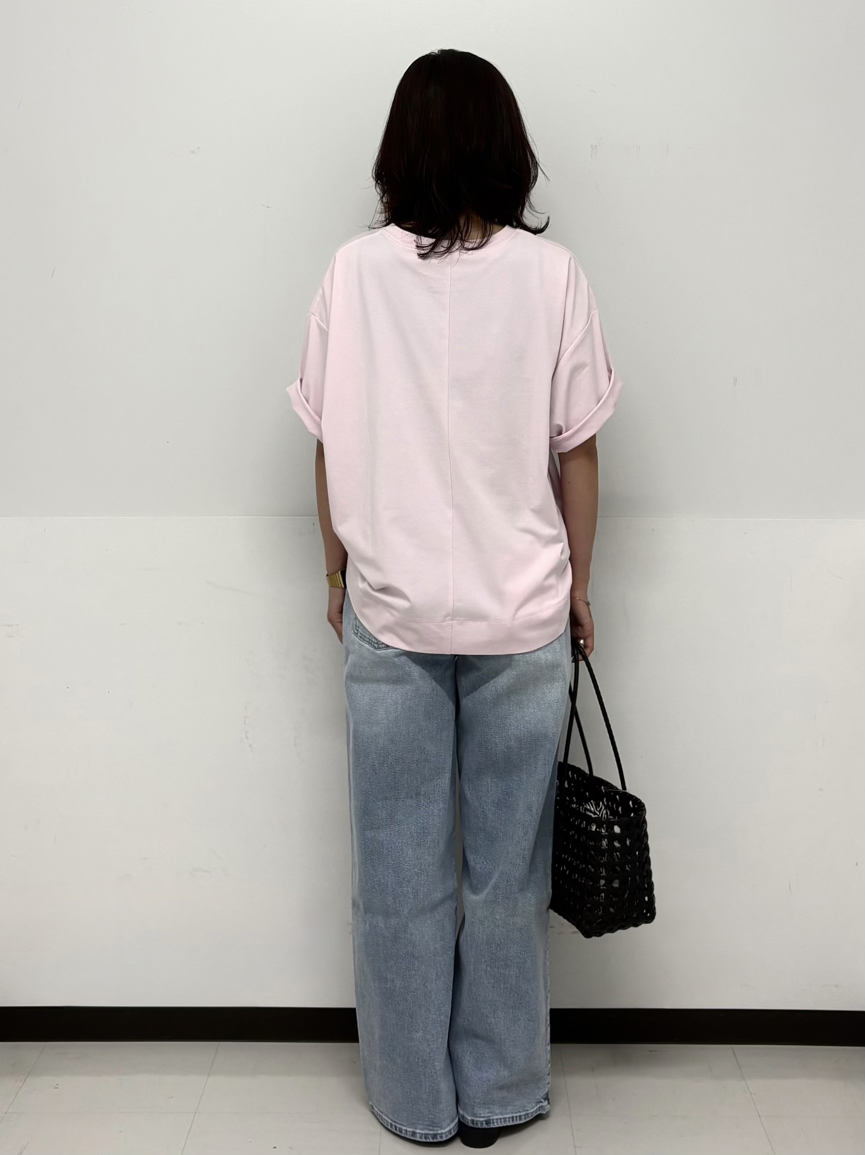 Hazukiさんの「OPAQUE.CLIP｜【接触冷感】リラクシーカットソー《洗濯機OK》」を使ったコーディネート