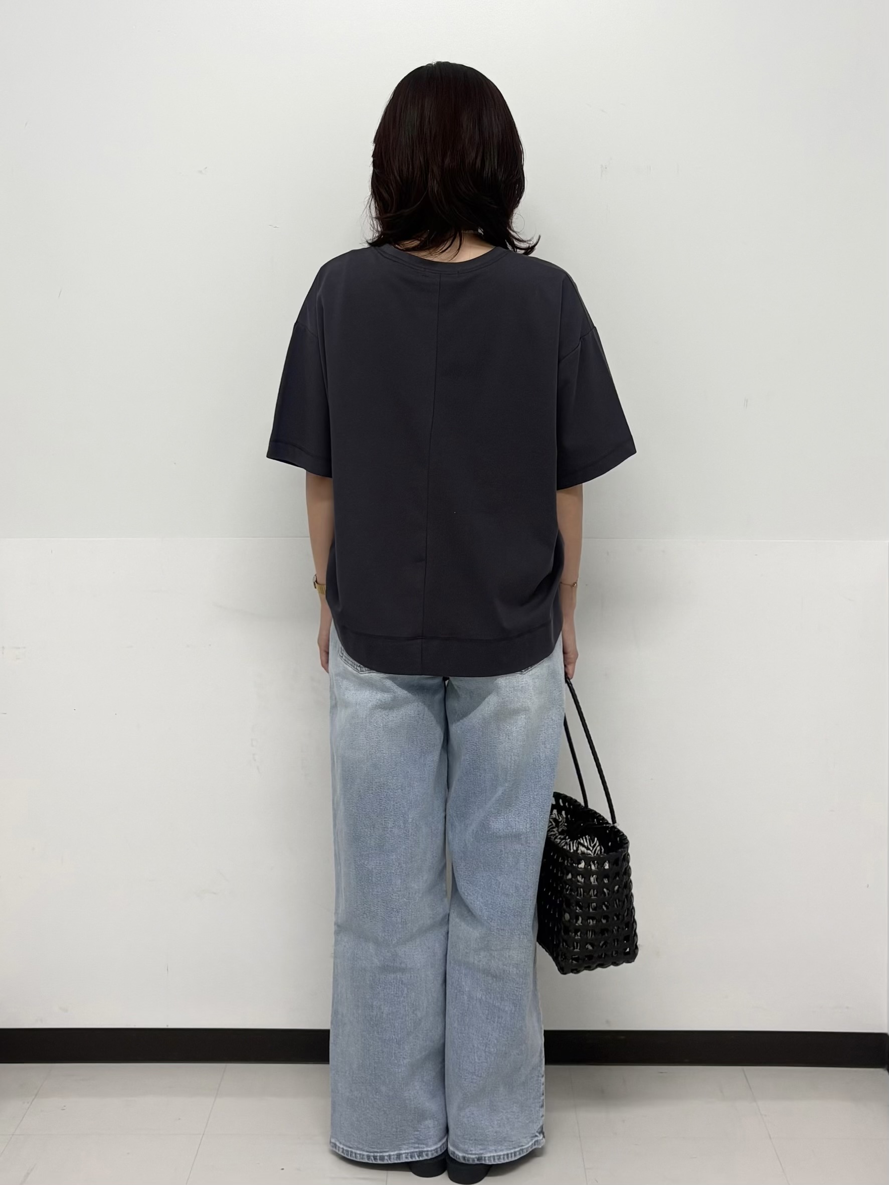 Hazukiさんの「OPAQUE.CLIP｜【接触冷感】リラクシーカットソー《洗濯機OK》」を使ったコーディネート