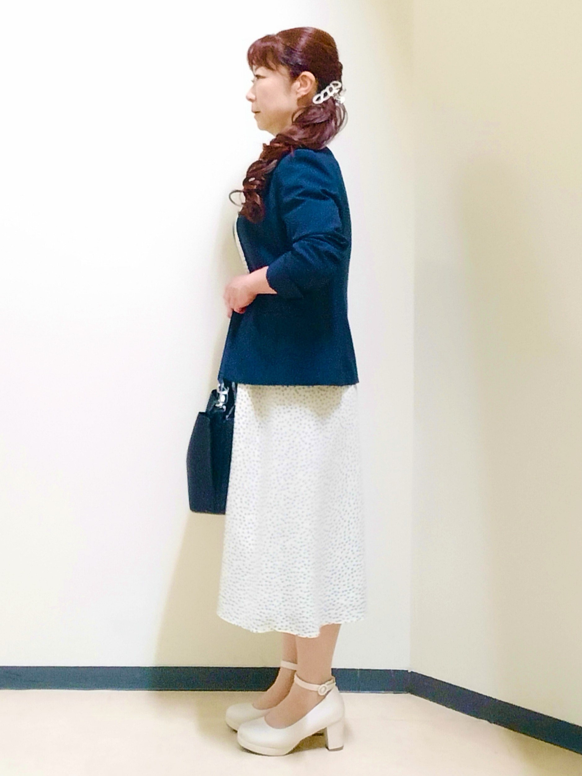 花さんの「Reflect｜シフォンスリーブワンピース」を使ったコーディネート