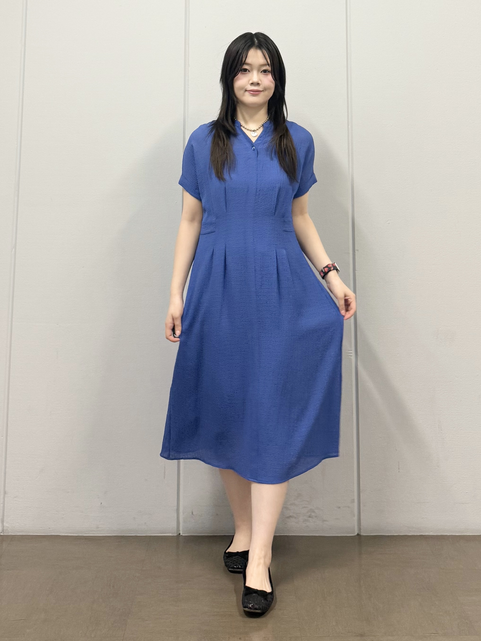 mizukiさんの「INDIVI｜【着る日傘】ハーフスリーブダブルジャケット」を使ったコーディネート