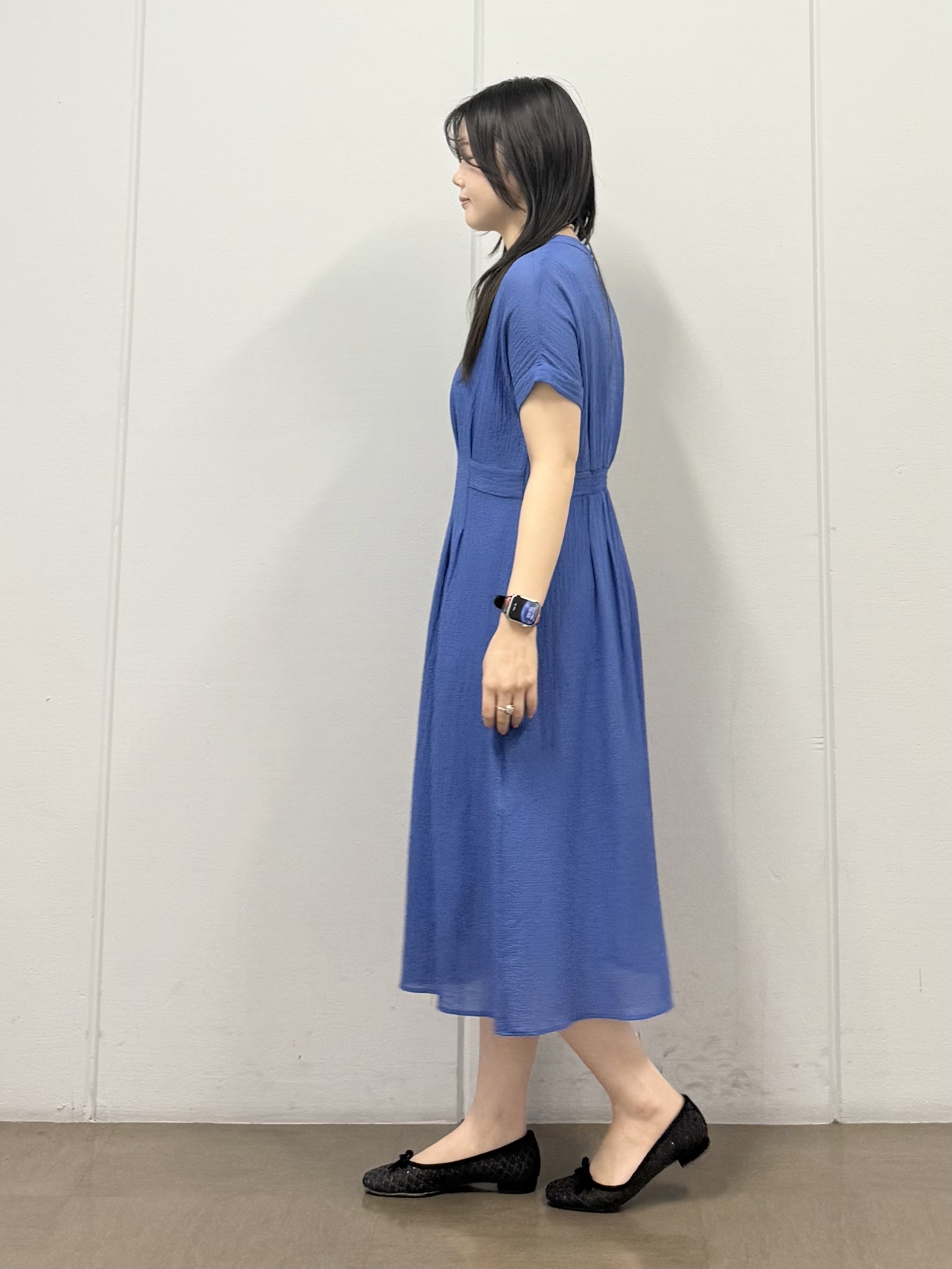 mizukiさんの「INDIVI｜【着る日傘】ハーフスリーブダブルジャケット」を使ったコーディネート