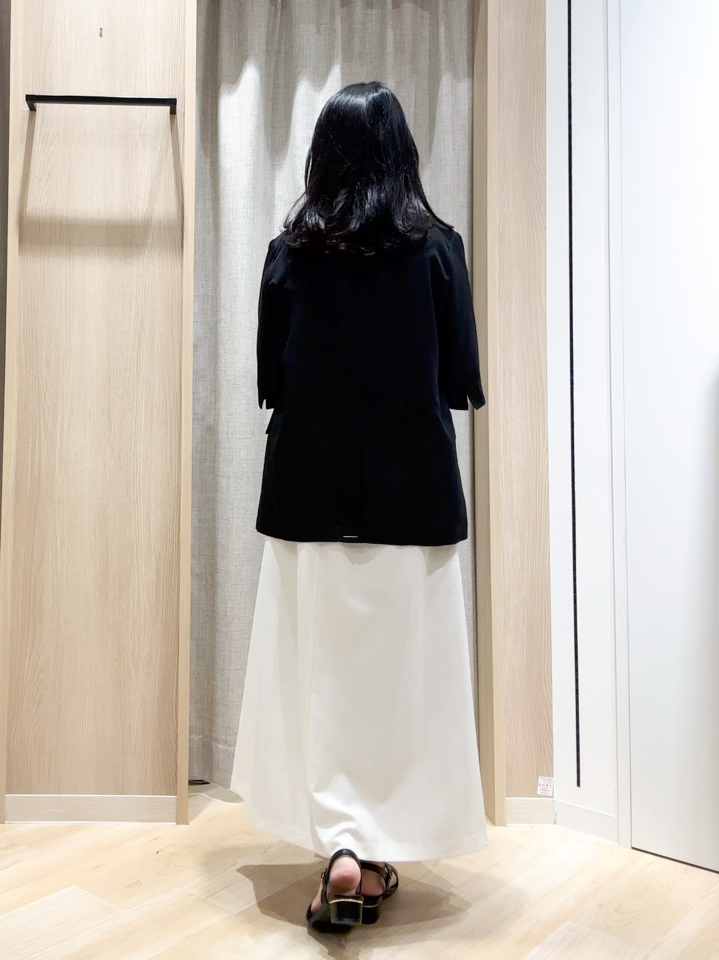 kokoさんの「grove｜【洗濯機OK/ひんやり】軽く羽織れるハーフスリーブジャケット」を使ったコーディネート