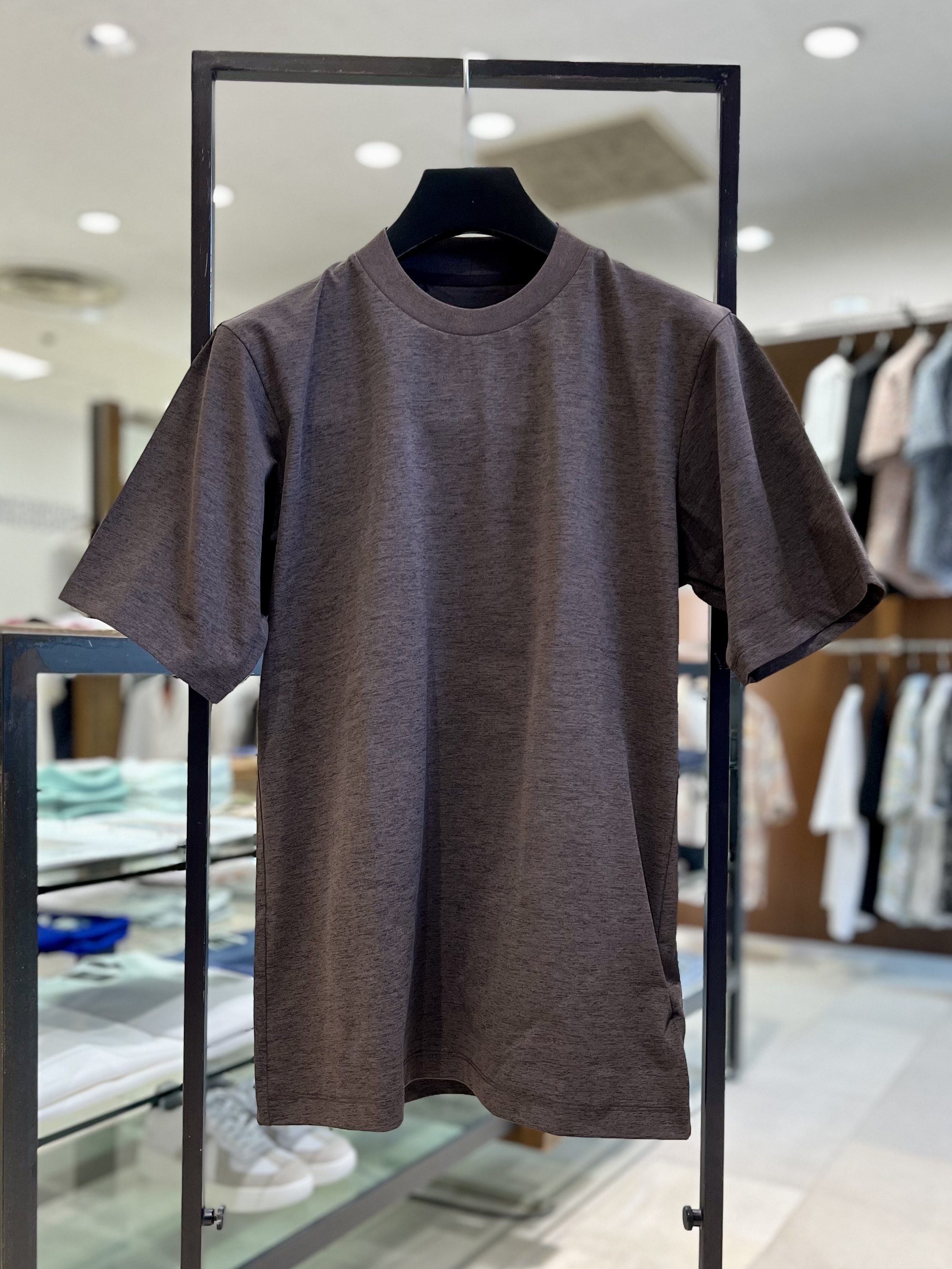 uedaさんの「TAKEO KIKUCHI｜【汗染み軽減/接触冷感】テーラード Tシャツ」を使ったコーディネート