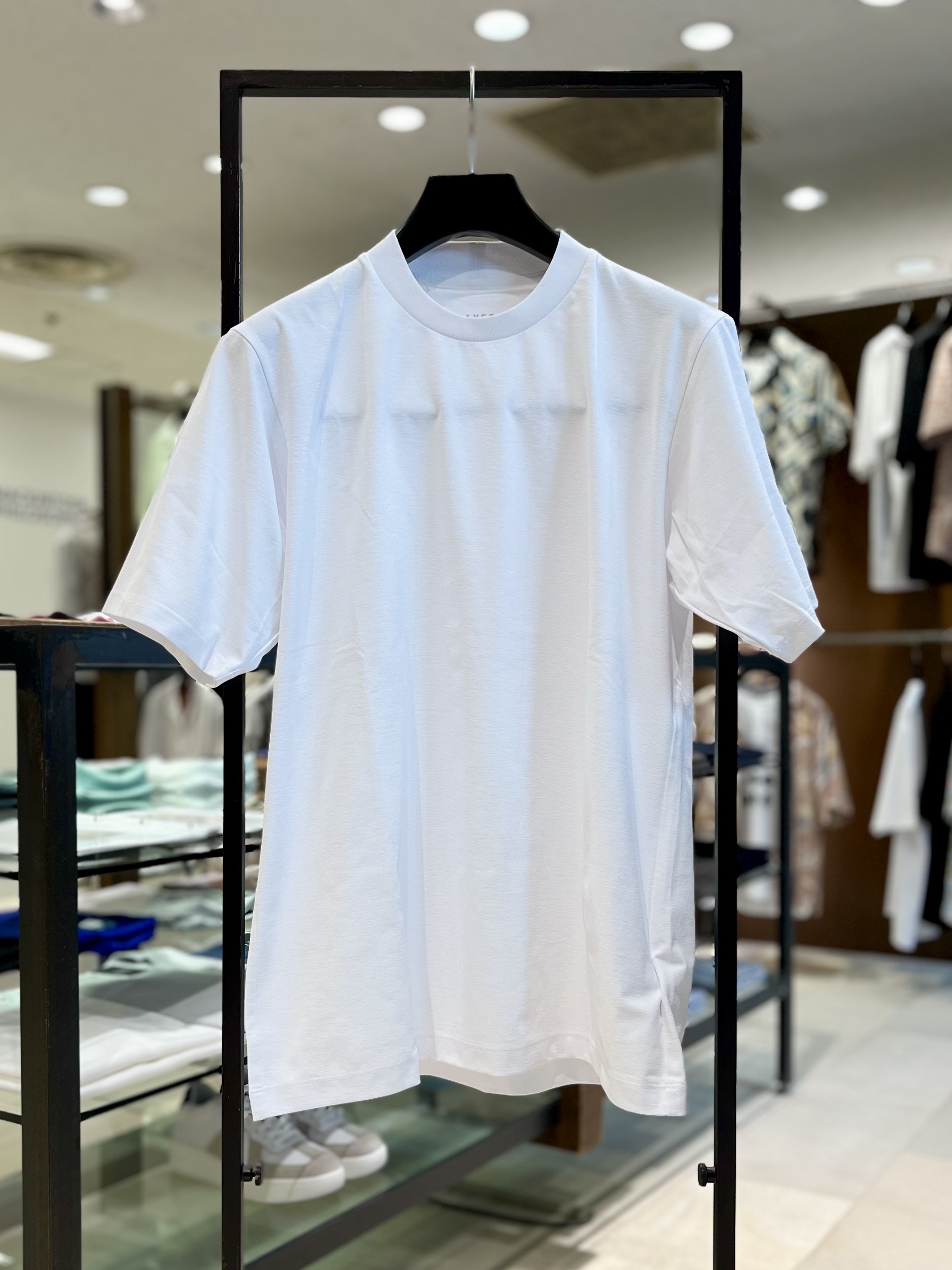 uedaさんの「TAKEO KIKUCHI｜【汗染み軽減/接触冷感】テーラード Tシャツ」を使ったコーディネート