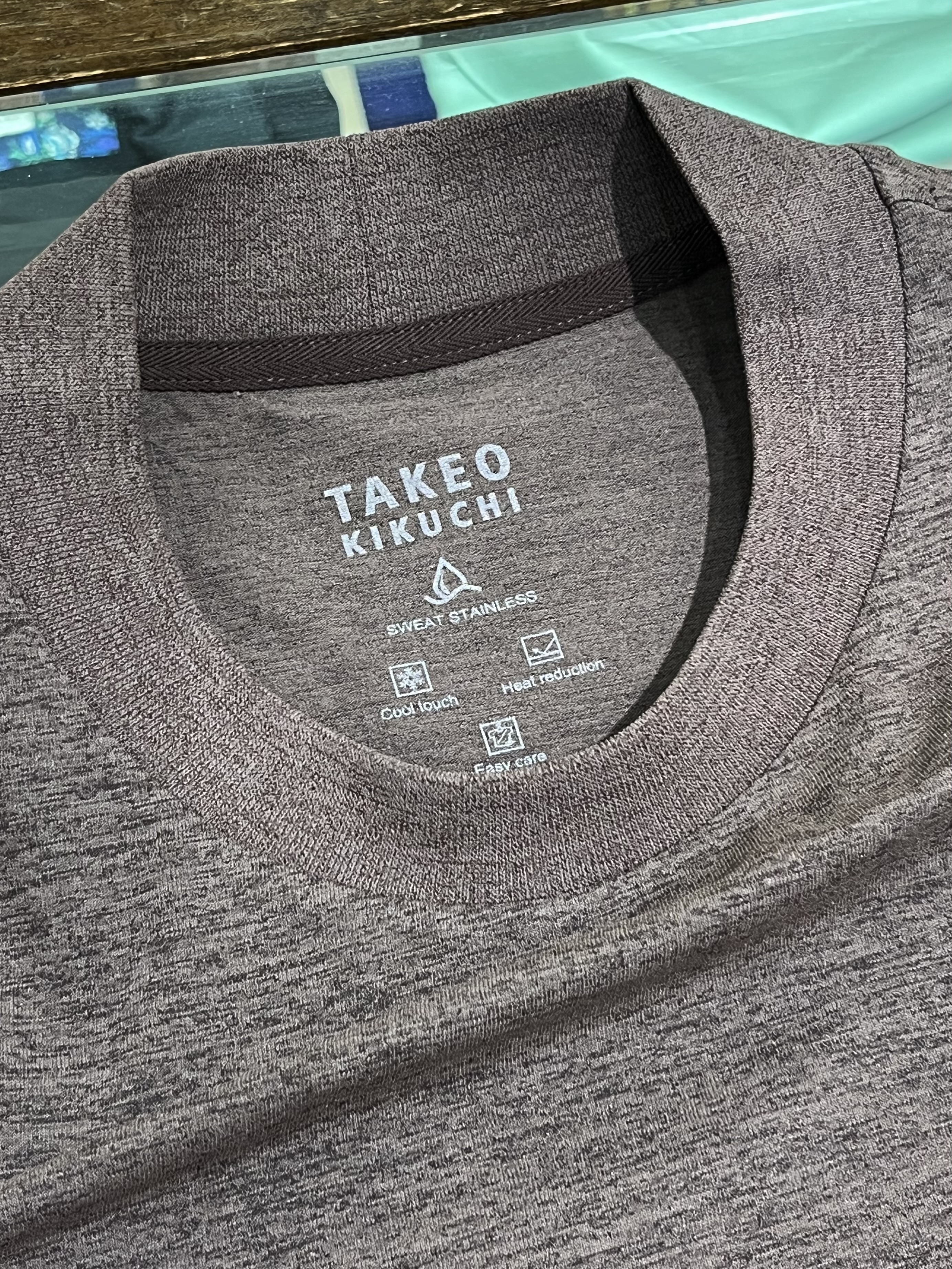 uedaさんの「TAKEO KIKUCHI｜【汗染み軽減/接触冷感】テーラード Tシャツ」を使ったコーディネート