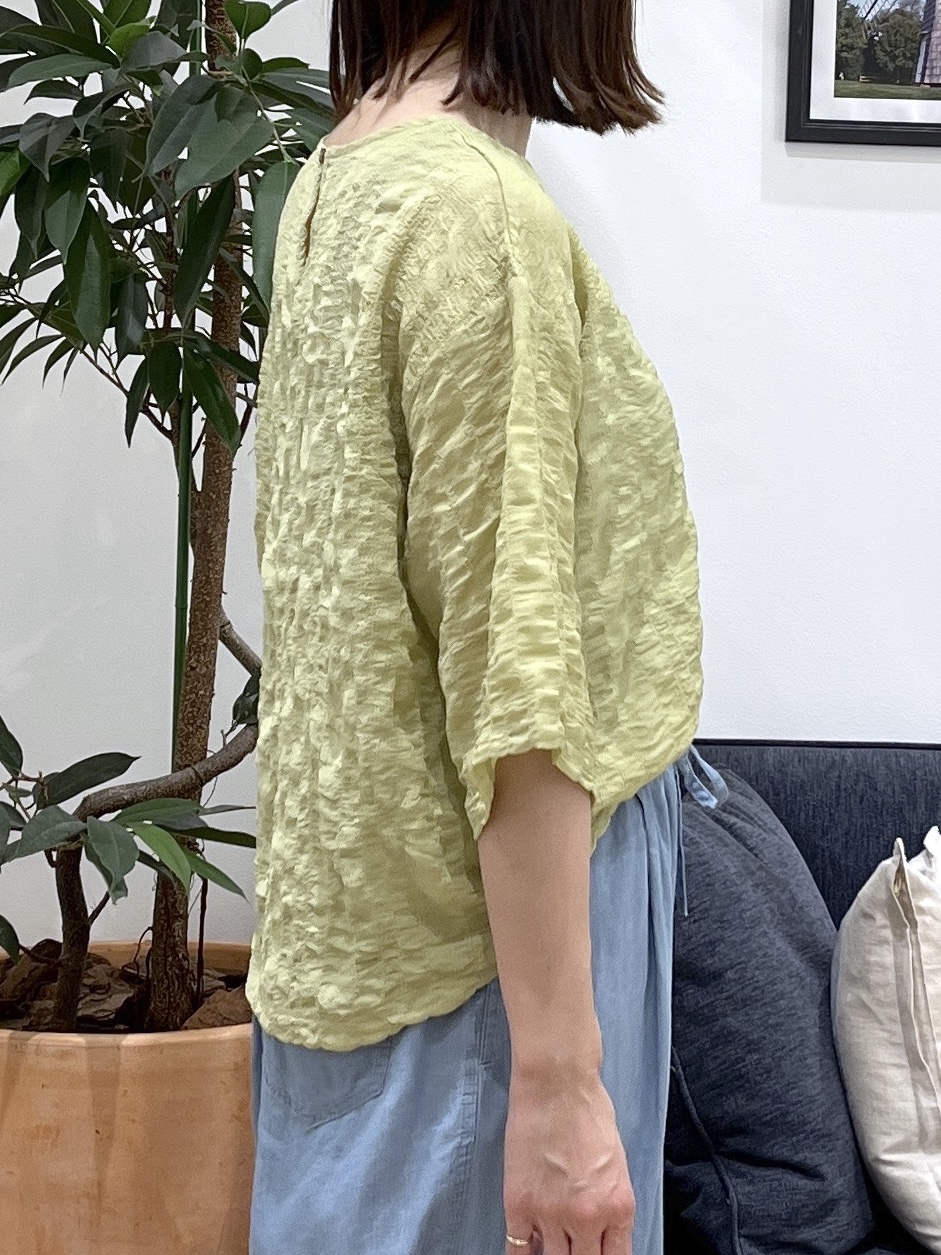 canaさんの「Dessin｜【マシンウォッシャブル】エアリーシアー 5分袖プルオーバーシャツ」を使ったコーディネート