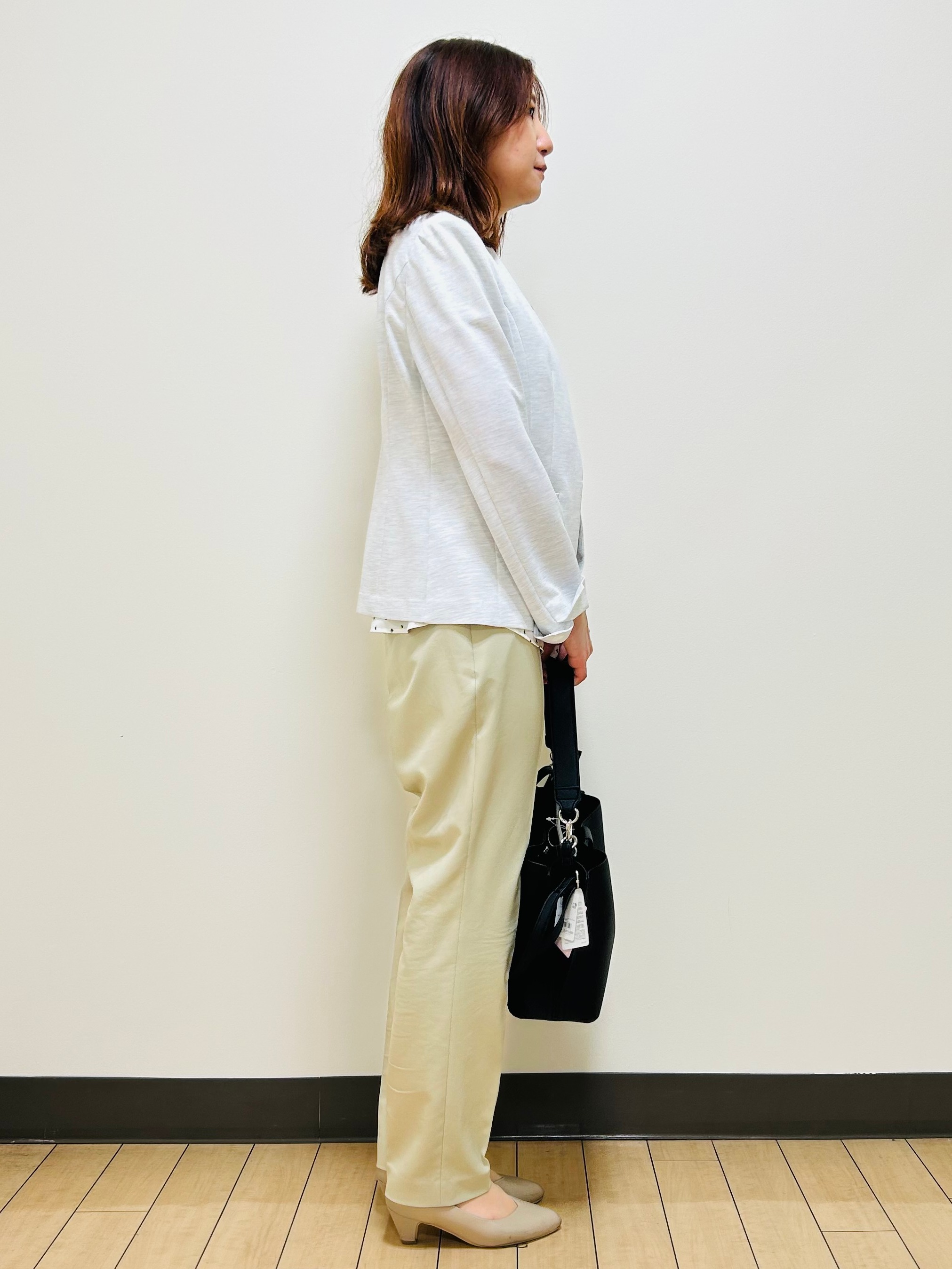 miiiさんの「Reflect｜【SS-4Lサイズ／UVカット／接触冷感】匠ジャケット／ノーカラー」を使ったコーディネート