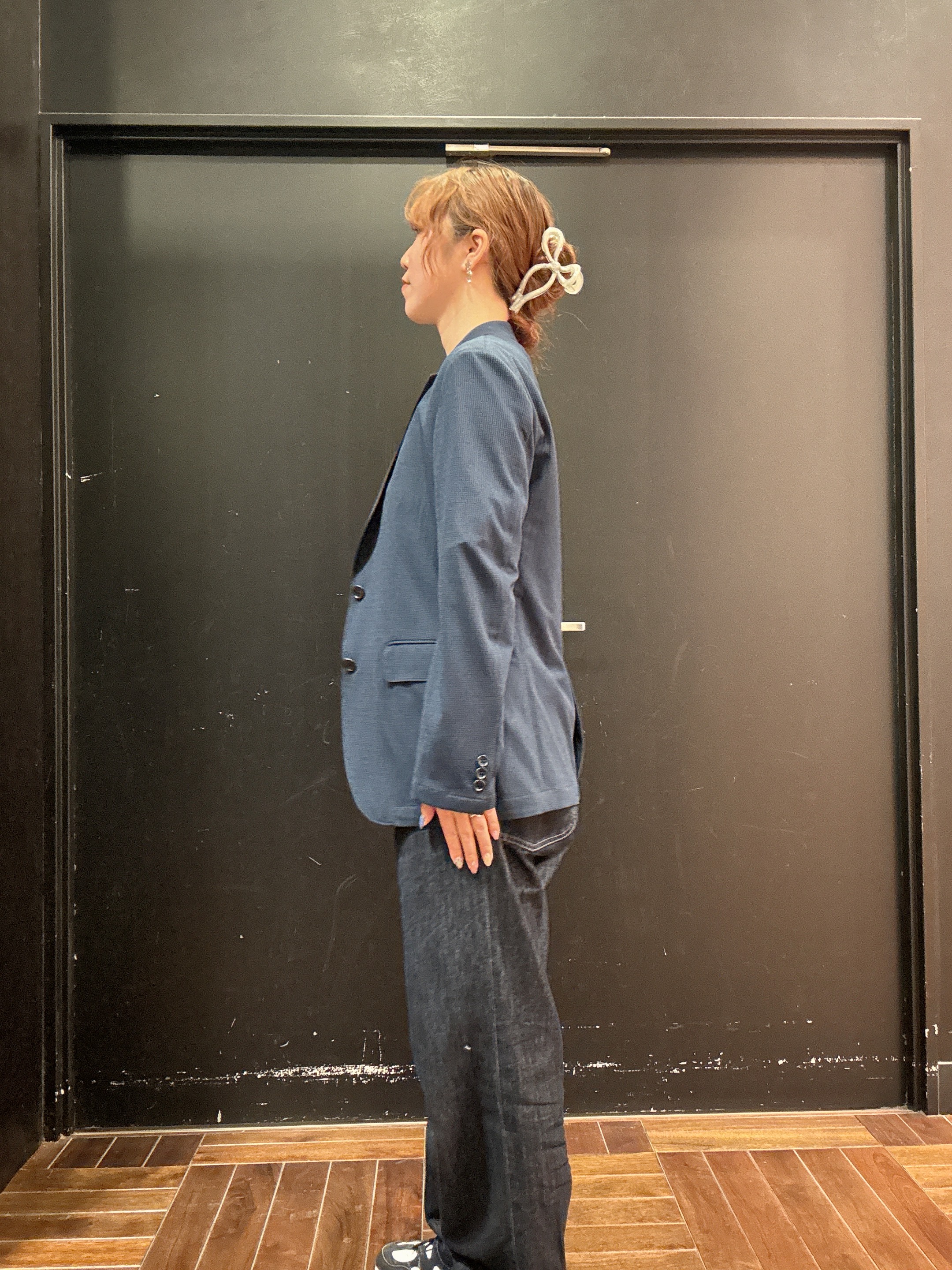 ヒナさんの「TAKEO KIKUCHI｜【Begin5月号掲載/通気性】トリコットサッカー ジャケット」を使ったコーディネート