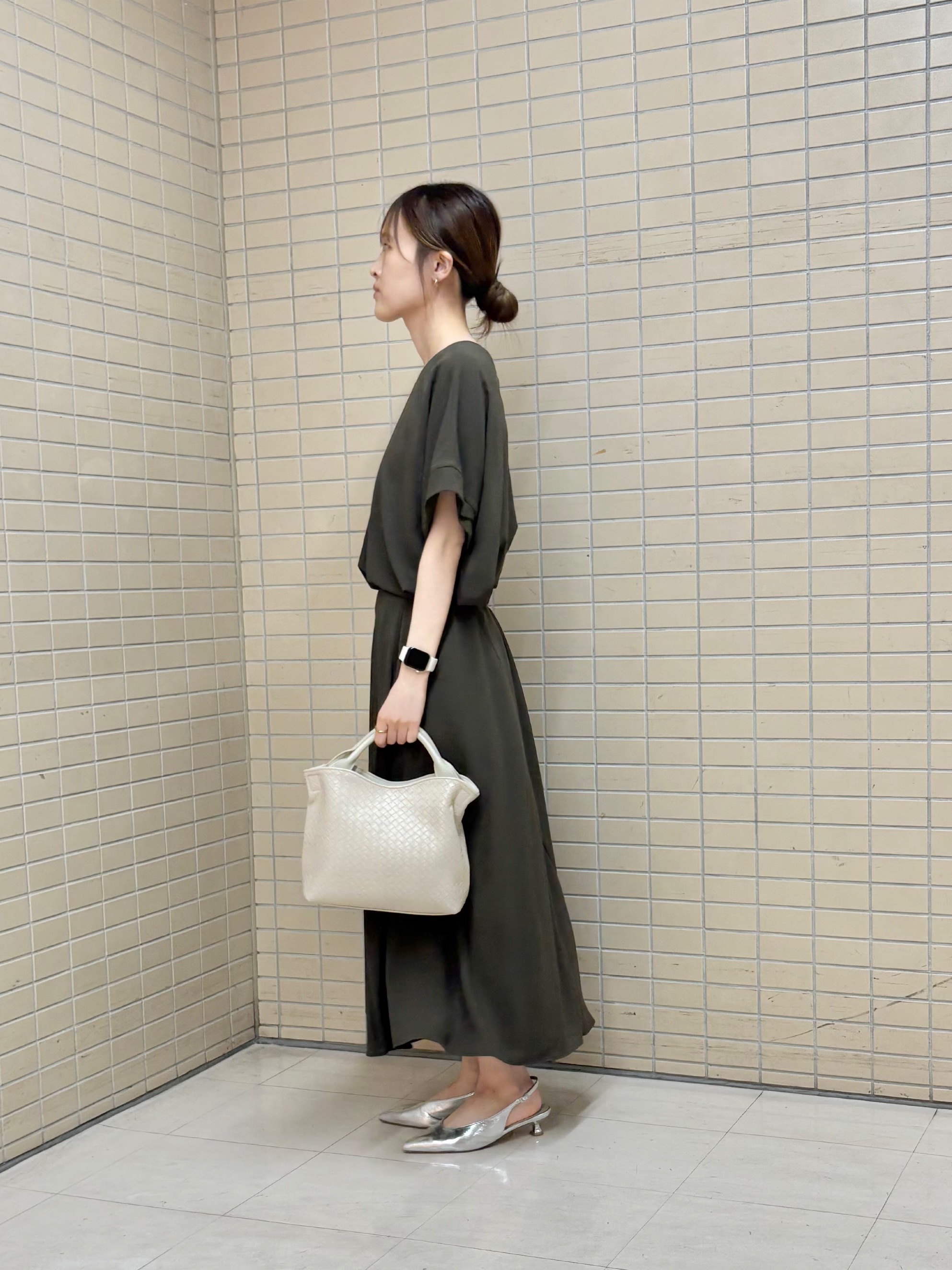 kyokaさんの「UNTITLED｜【セットアップ可/UVカット/前後2WAY】リラクシーフレンチスリーブブラウス」を使ったコーディネート