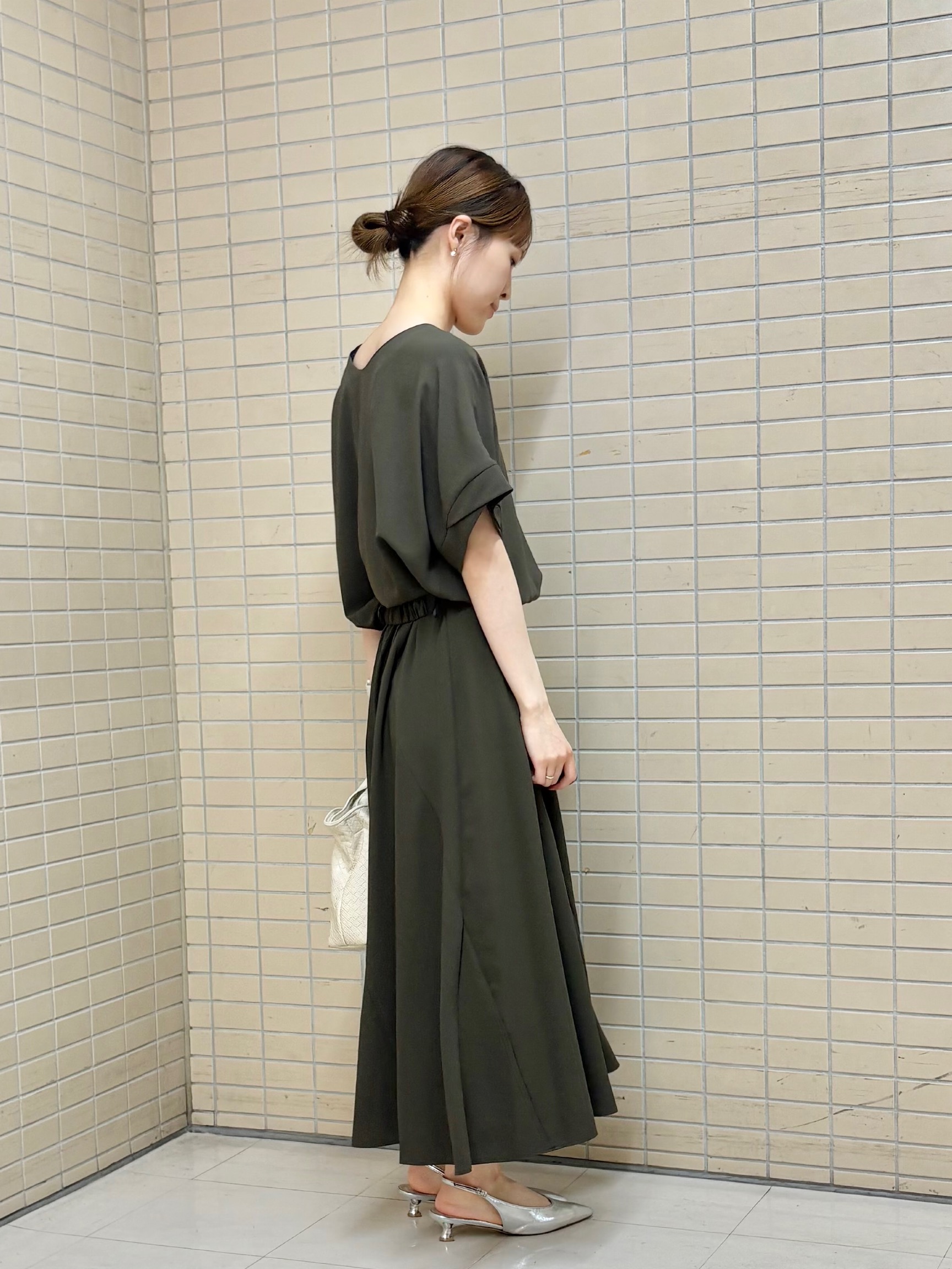 kyokaさんの「UNTITLED｜【セットアップ可/UVカット/前後2WAY】リラクシーフレンチスリーブブラウス」を使ったコーディネート