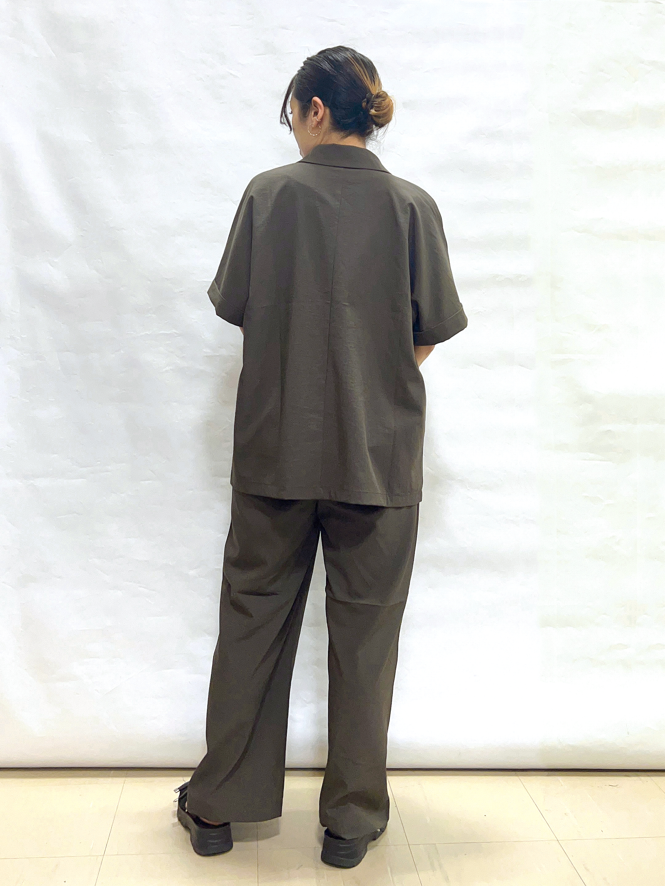 まっつんさんの「SHOO･LA･RUE｜【高レビュー/洗濯機可/セットアップ可】軽凛(かろりん) ひんやり半袖ジャケット」を使ったコーディネート