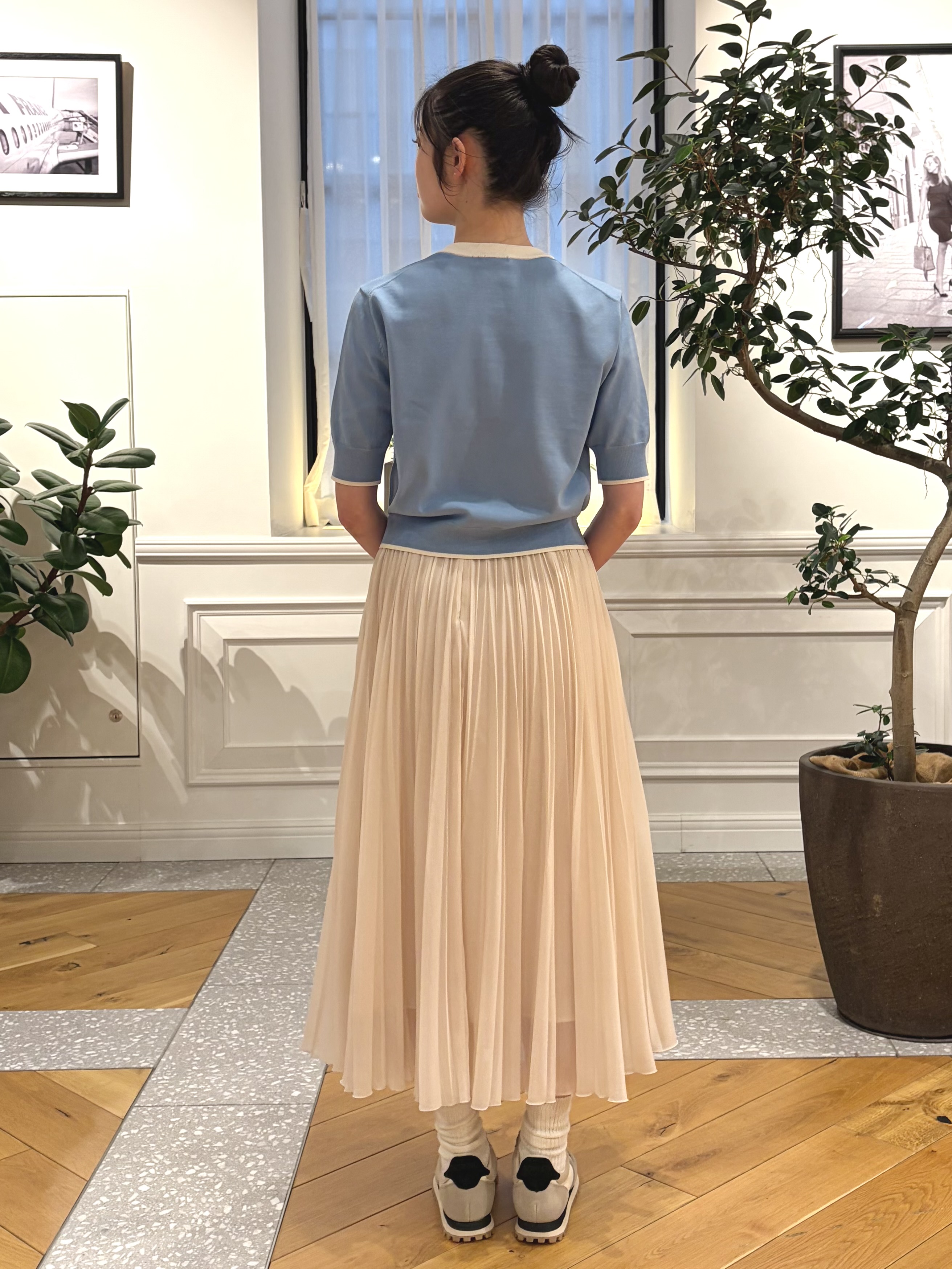 pupiさんの「DRESSTERIOR｜【otonaMUSE5月号掲載/UVカット/ウォッシャブル】クールタッチ コンビ カーディガン」を使ったコーディネート