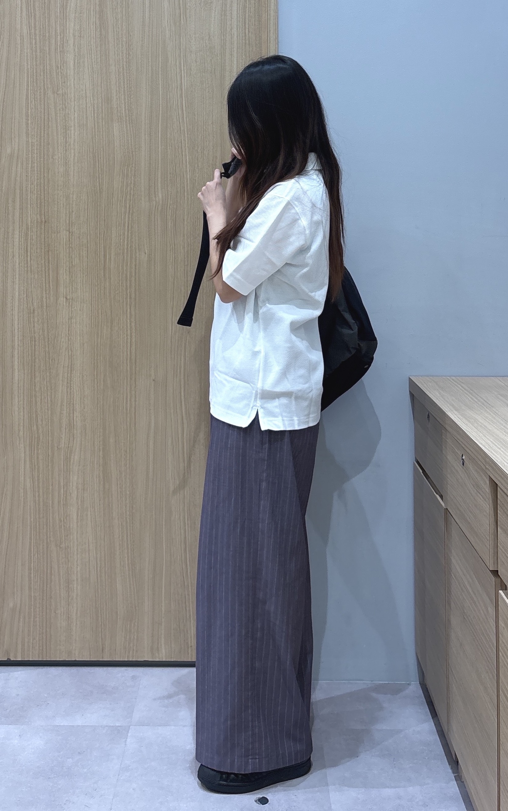 よぴさんの「TAKEO KIKUCHI｜【抗菌防臭】ステイフレッシュ ポロシャツ」を使ったコーディネート