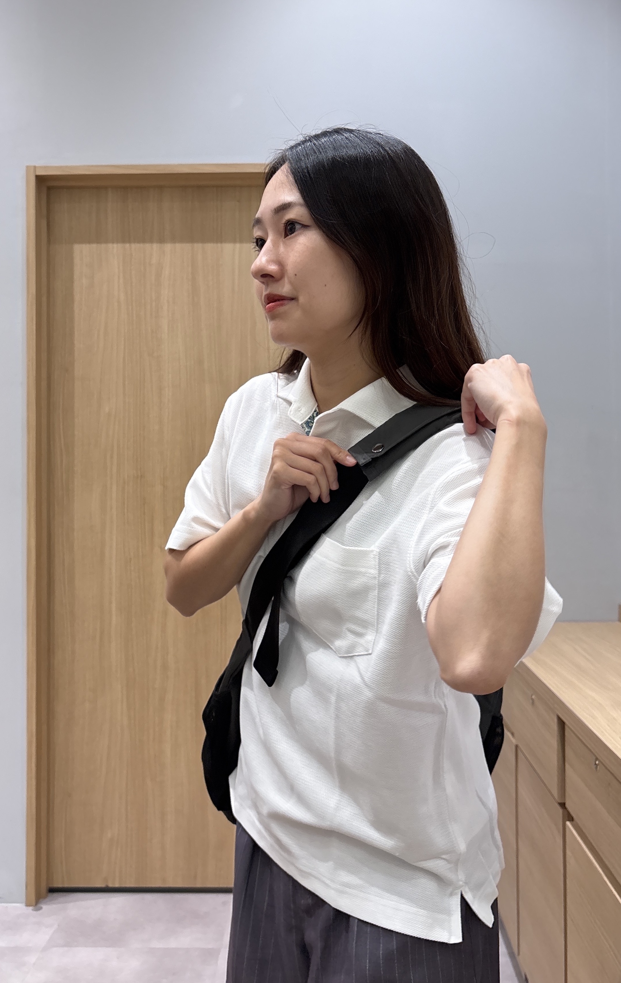 よぴさんの「TAKEO KIKUCHI｜【抗菌防臭】ステイフレッシュ ポロシャツ」を使ったコーディネート