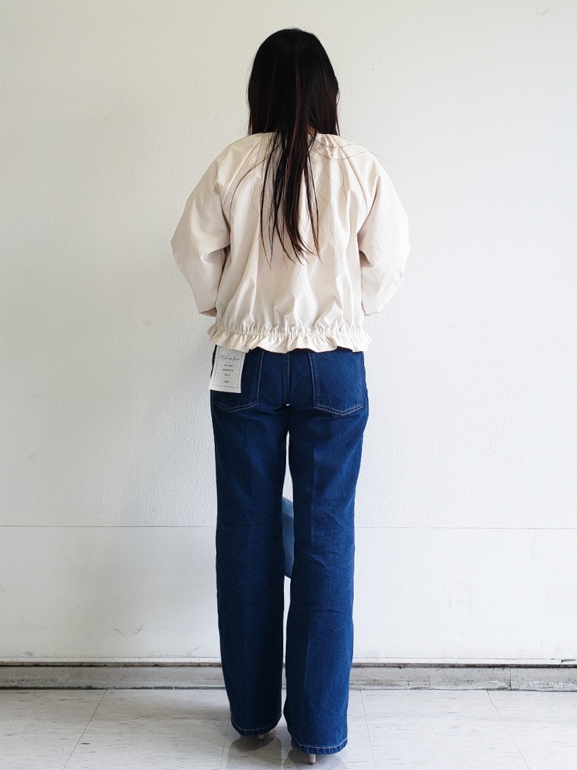 Riaさんの「index｜接触冷感ノーカラーブルゾン【洗濯機OK／防シワ】」を使ったコーディネート